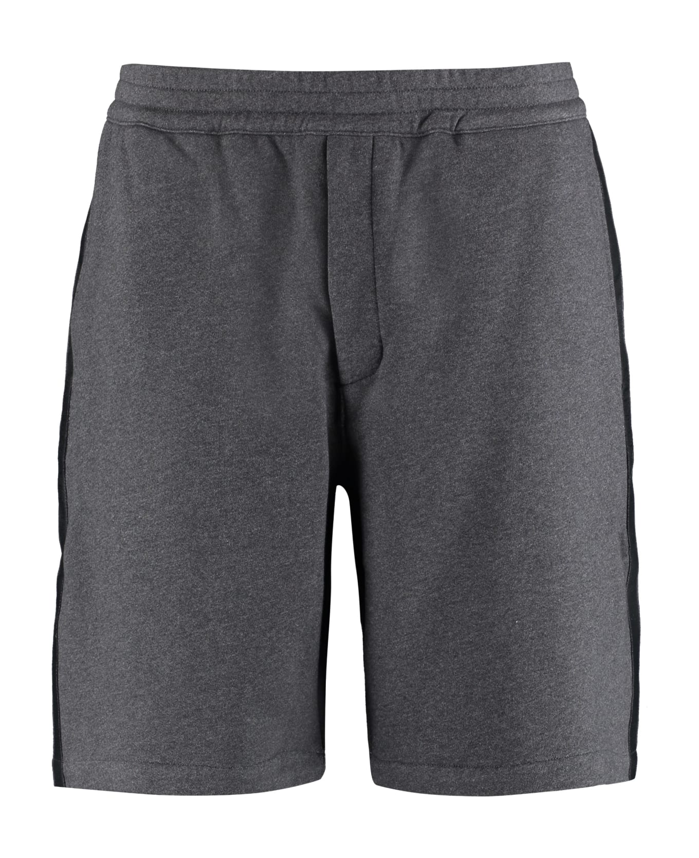 Alexander McQueen Cotton Bermuda Shorts - grey