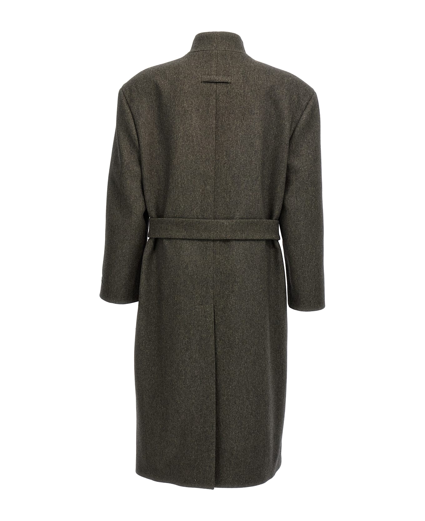 Fear of God 
lapelless
 Coat - Green
