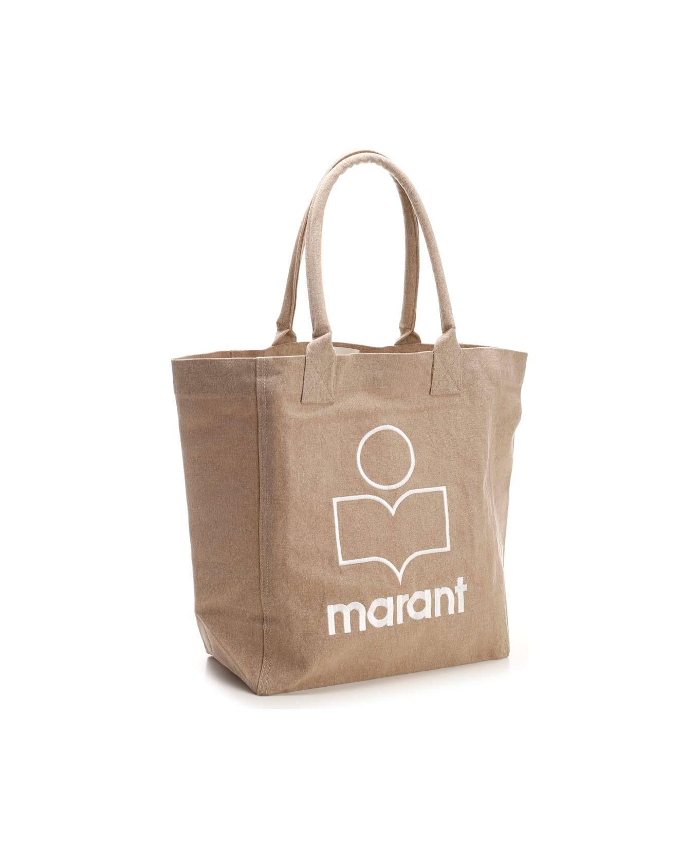 Isabel Marant 
yenky
 Tote Bag With Logo - BEIGE