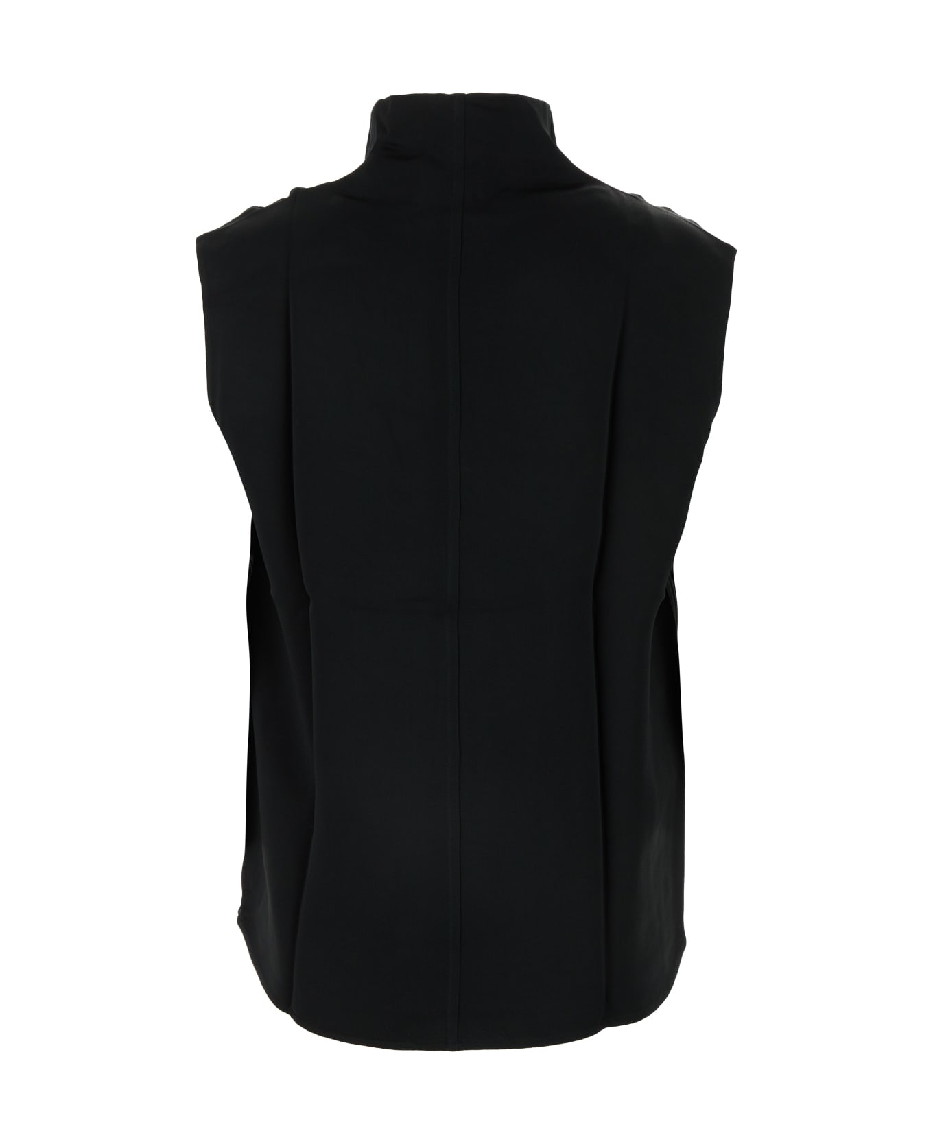 Totême Sleeveless Funnel-neck Top - BLACK