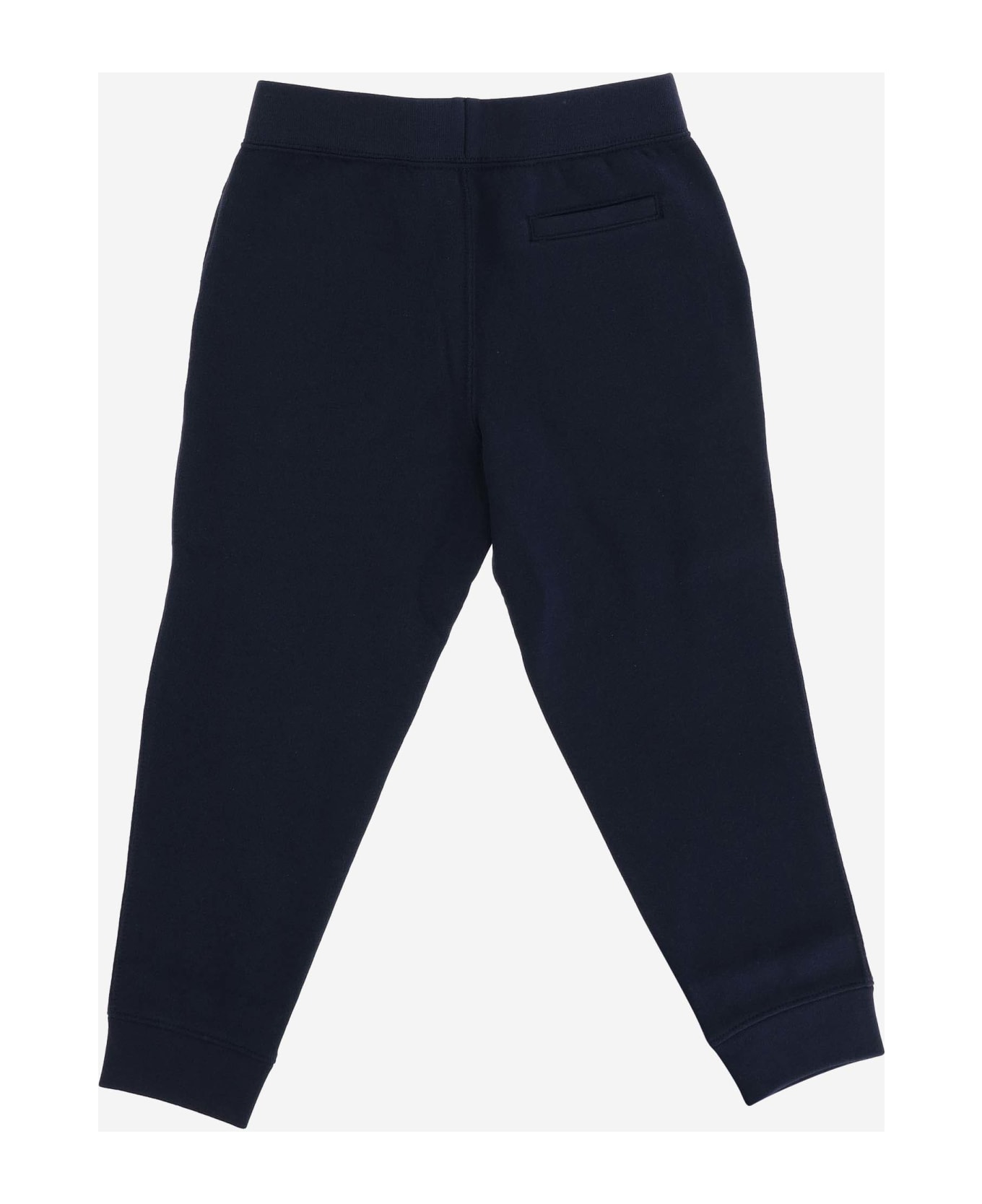 Polo Ralph Lauren Cotton Blend Joggers With Logo - Cruise Navy