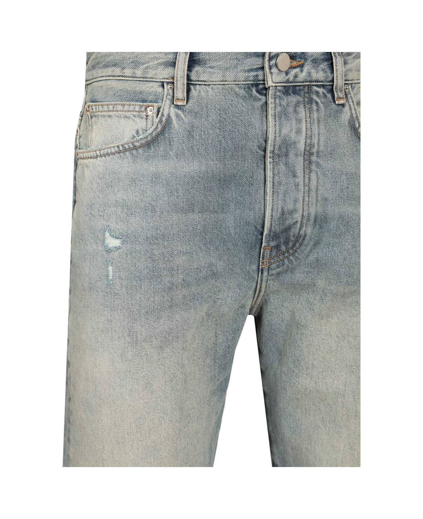 AMIRI Baggy Fit Jeans - Light blue