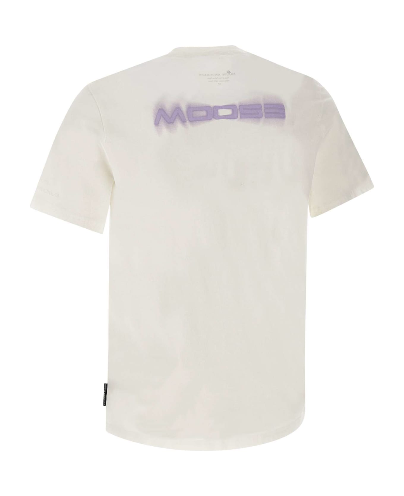 Moose Knuckles "maurice" Cotton T-shirt - WHITE