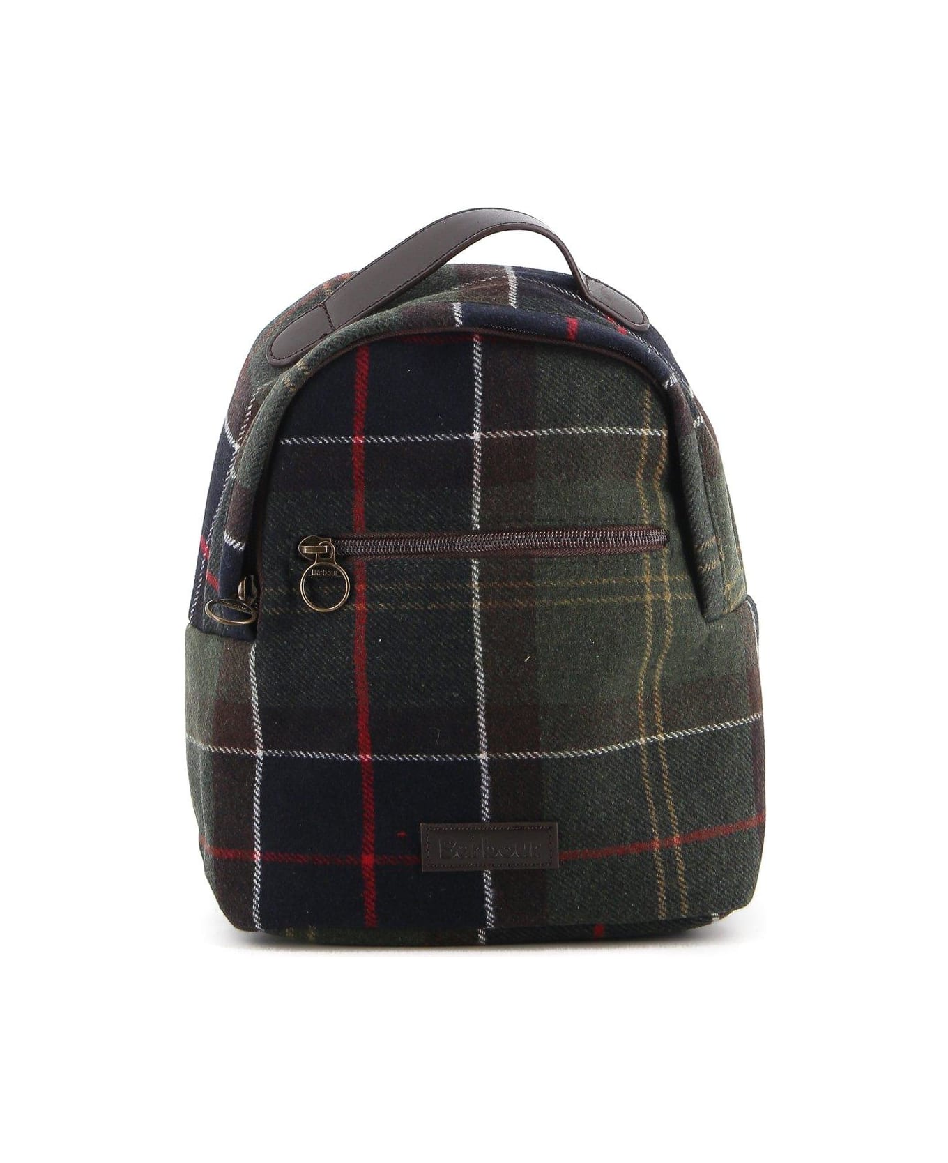 Barbour Caley Tartan Backpack - Verde