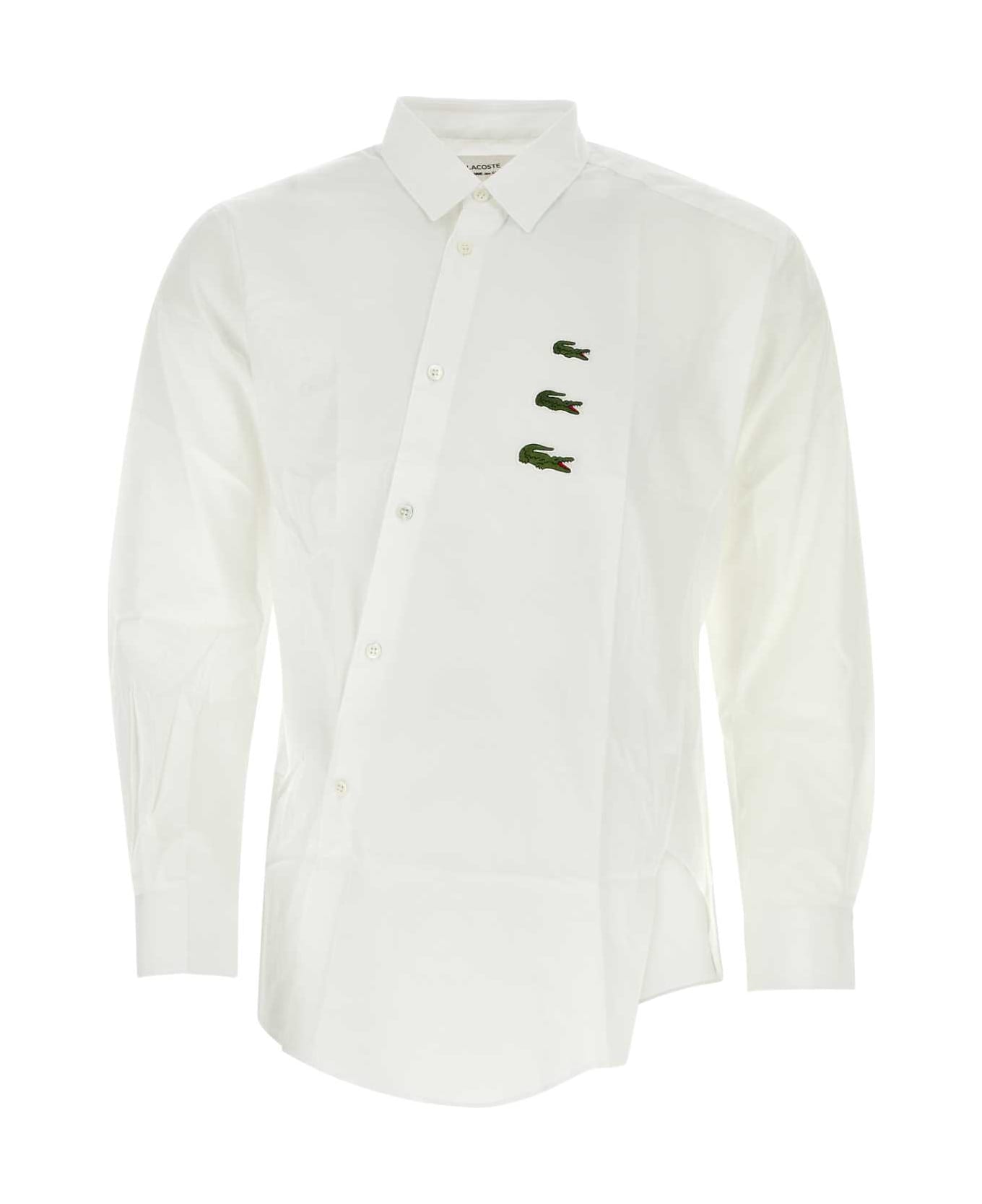 Comme des Garçons Shirt White Poplin Shirt - WHITE シャツ