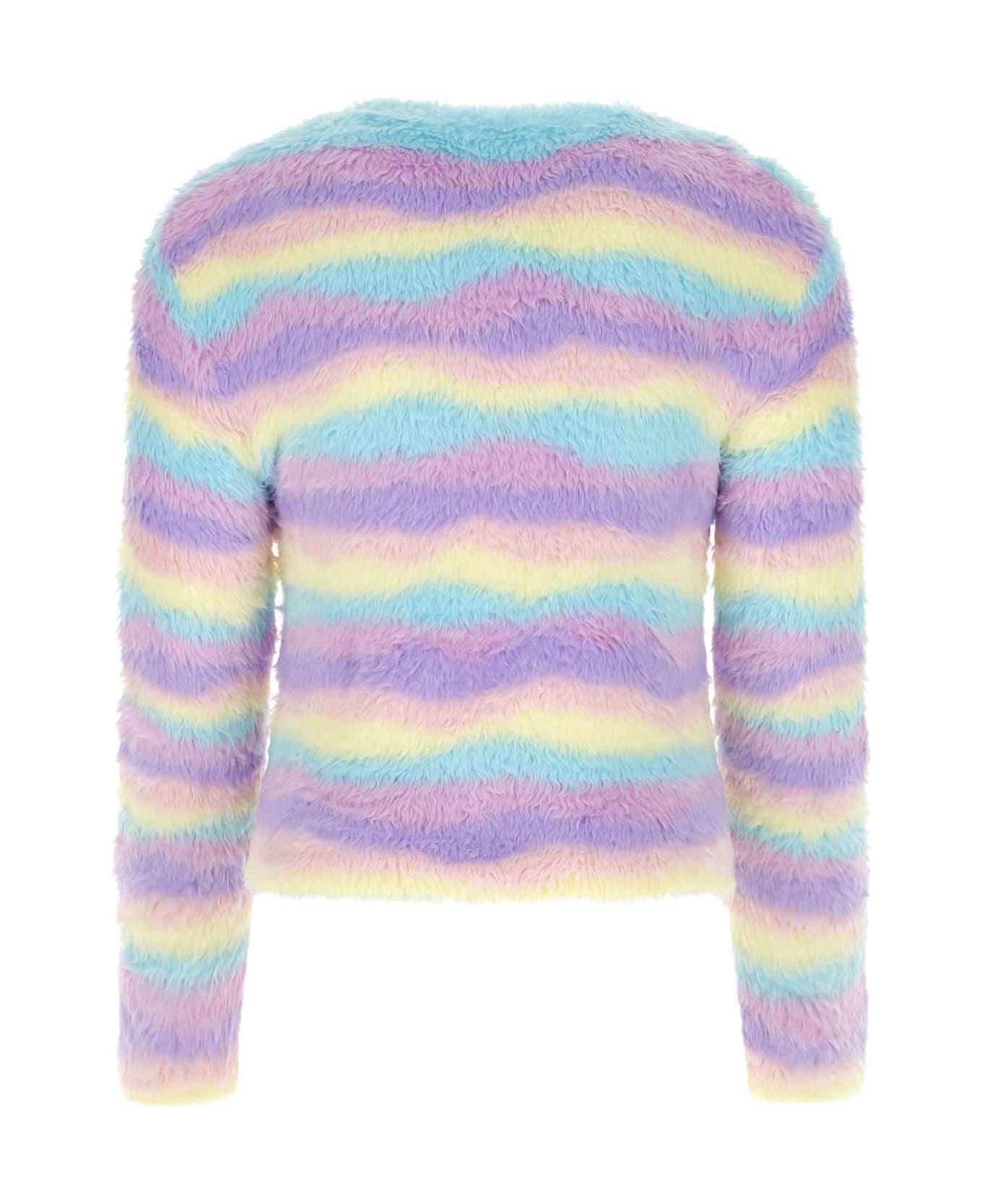 Loewe Multicolor Nylon Sweater - PINKMULTITONE