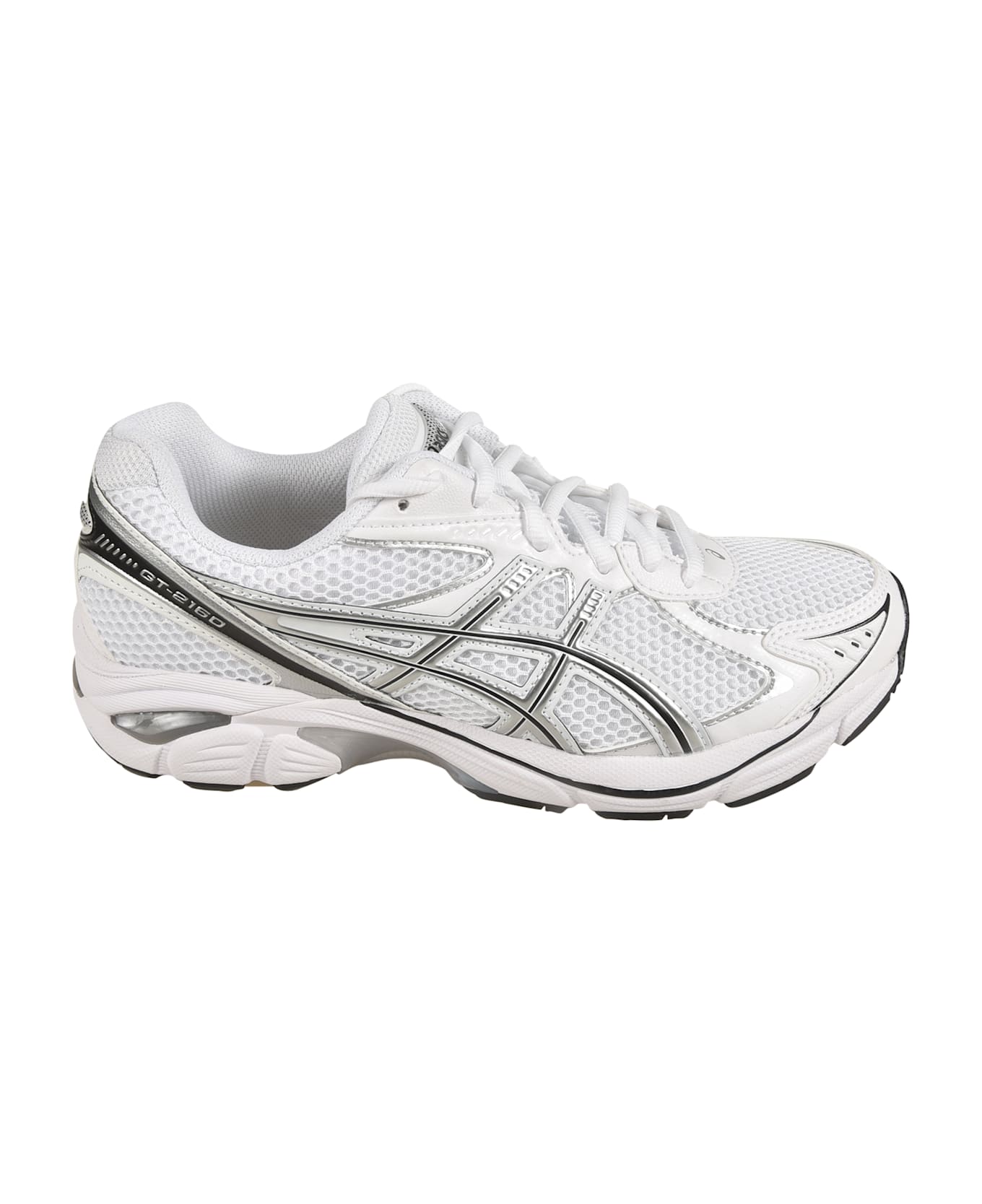 Asics Mesh Lace-up Sneakers - White