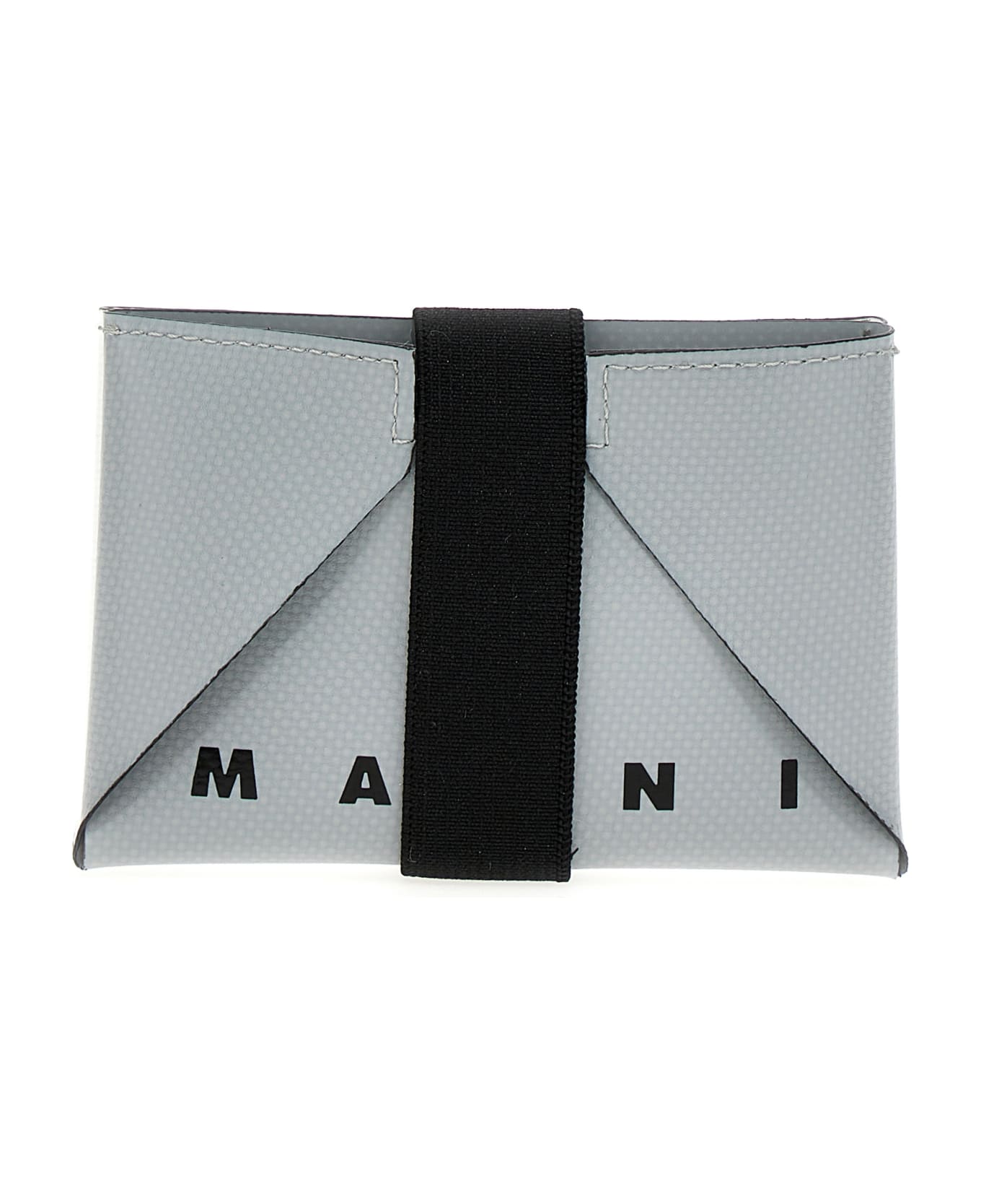 Marni Two-color Logo Wallet - Grey