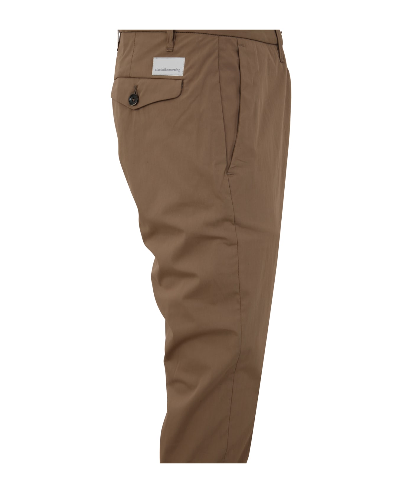 Nine in the Morning Easy Slim Chino Trouser - Taupe
