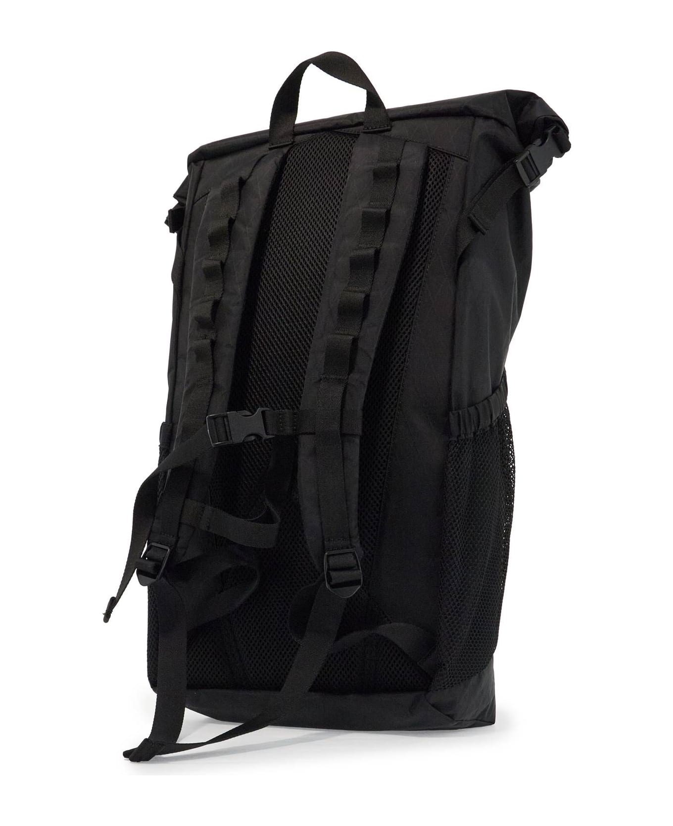 Woolrich Rolltop Backpack Made Of X - BLACK (Black)