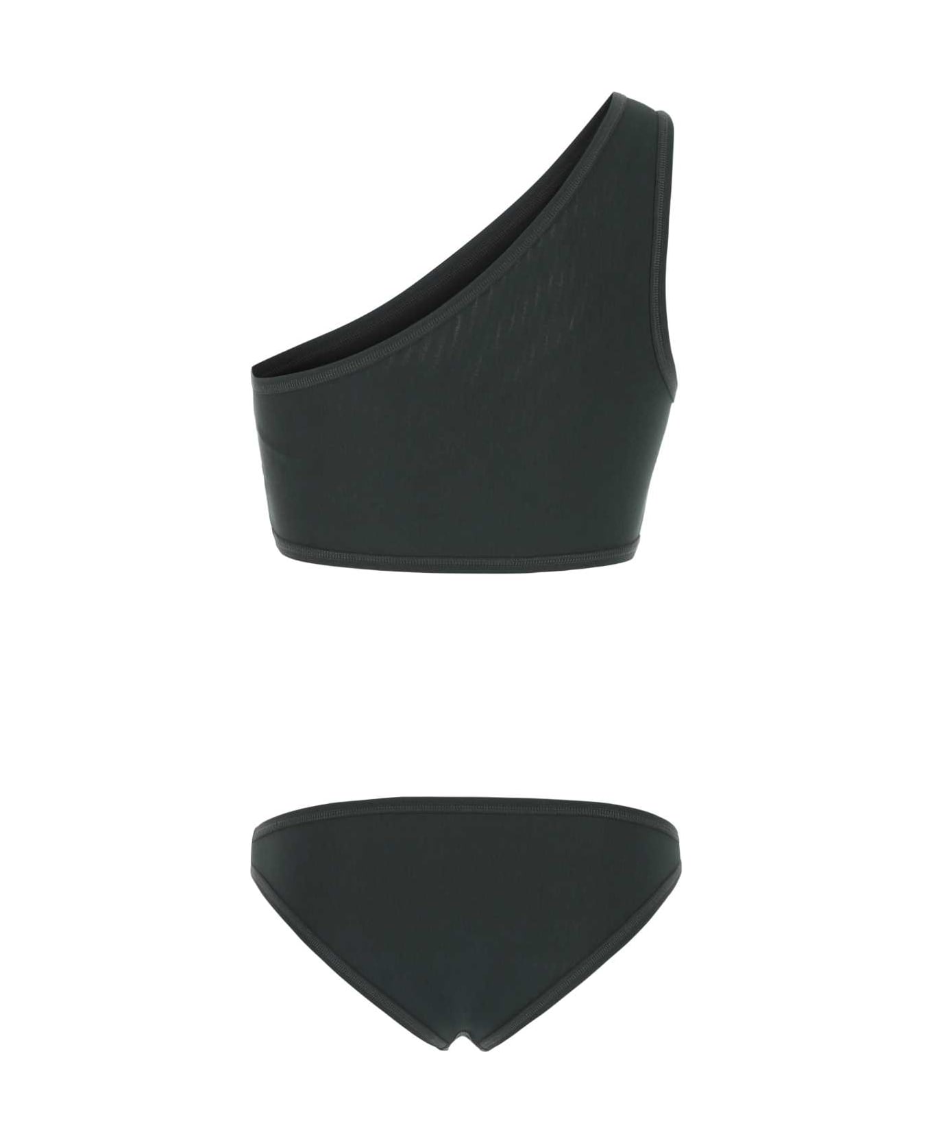 Bottega Veneta Slate Stretch Nylon Bikini - 2110