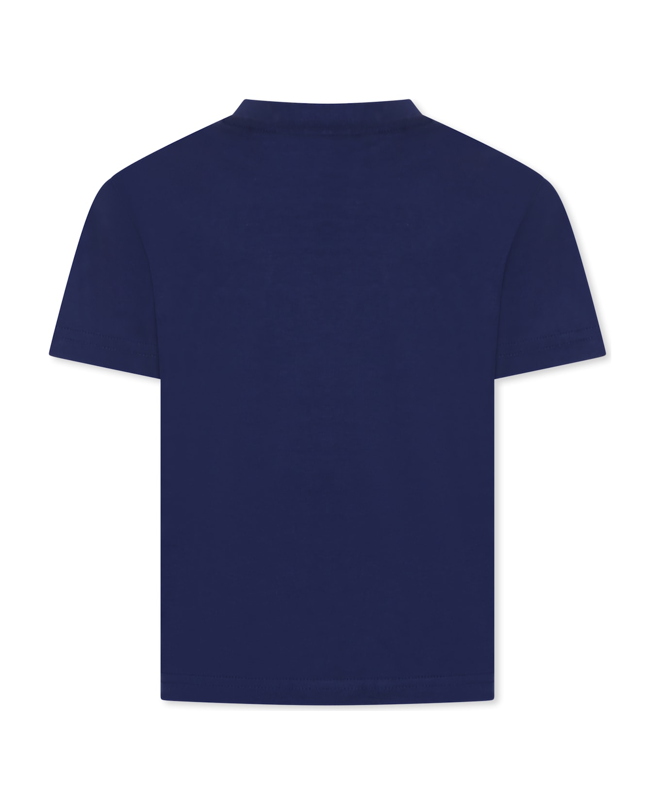 Hugo Boss Blue T-shirt For Boy With Logo - Blue
