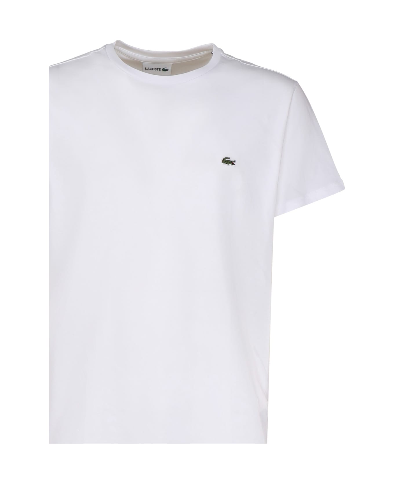 Lacoste T-shirt Polo Classic Lacoste - WHITE シャツ