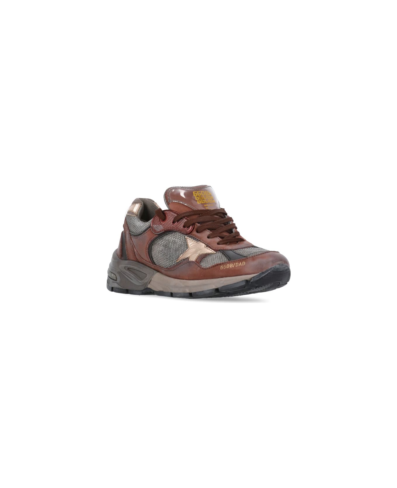 Golden Goose Running Dad Sneakers - Bordeaux