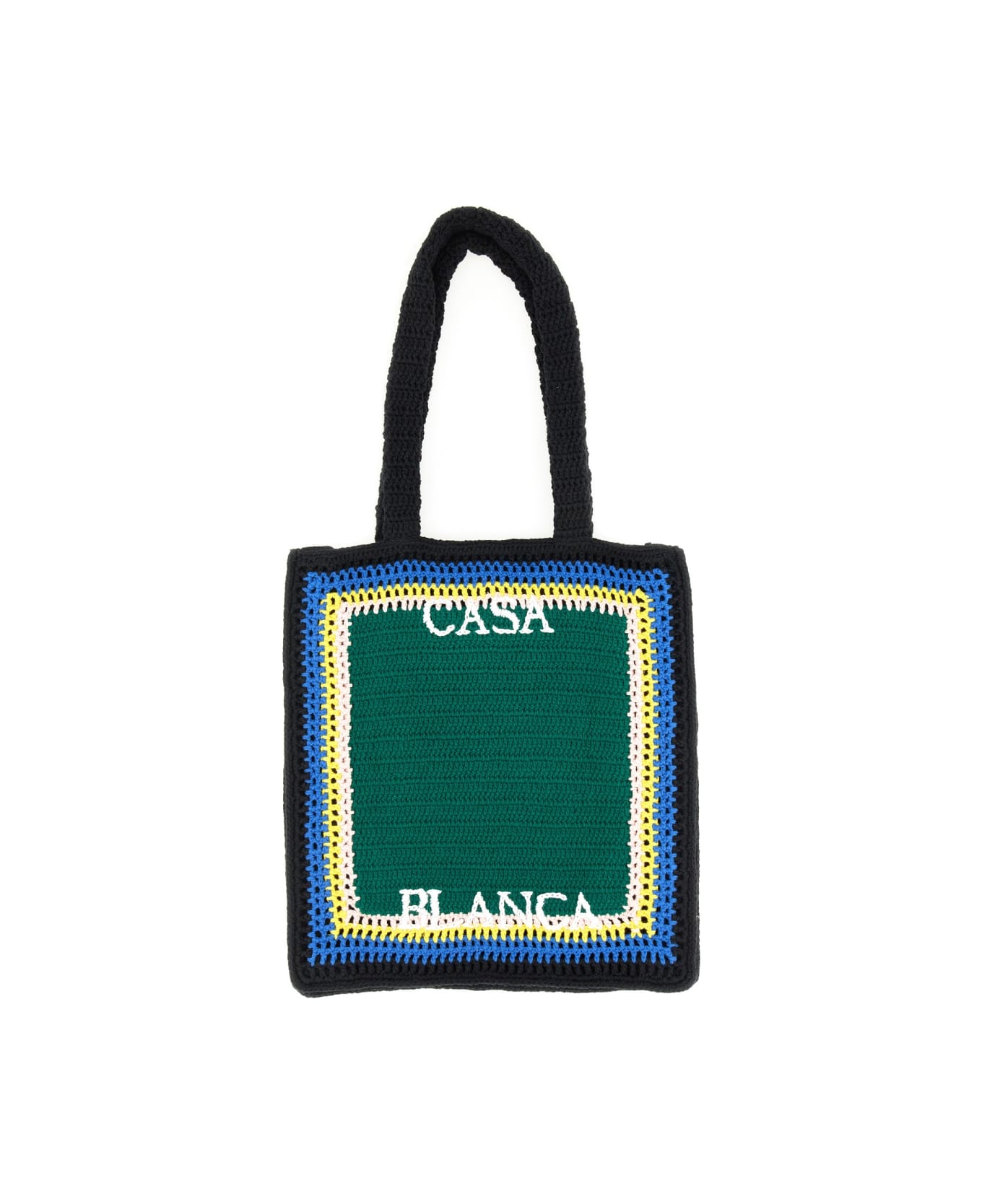 Casablanca Crochet Bag - GREEN