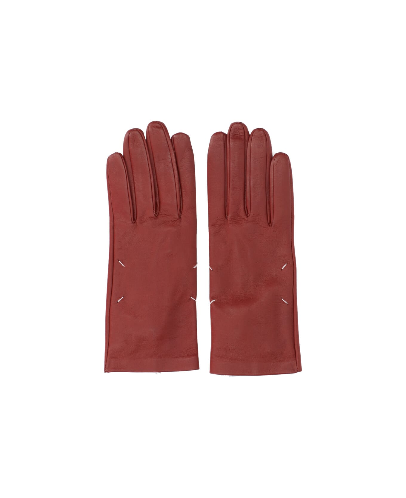 Maison Margiela 
four Stitches
 Gloves - Red