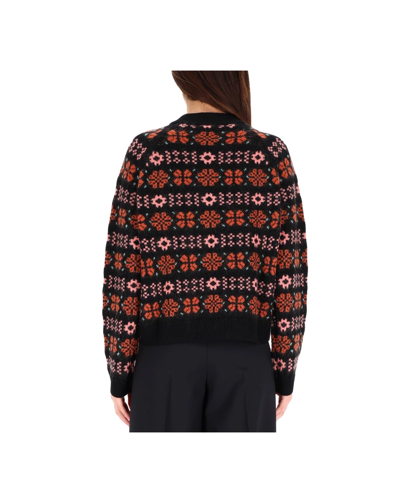 Paul Smith "fair Isle" Sweater - BLACK