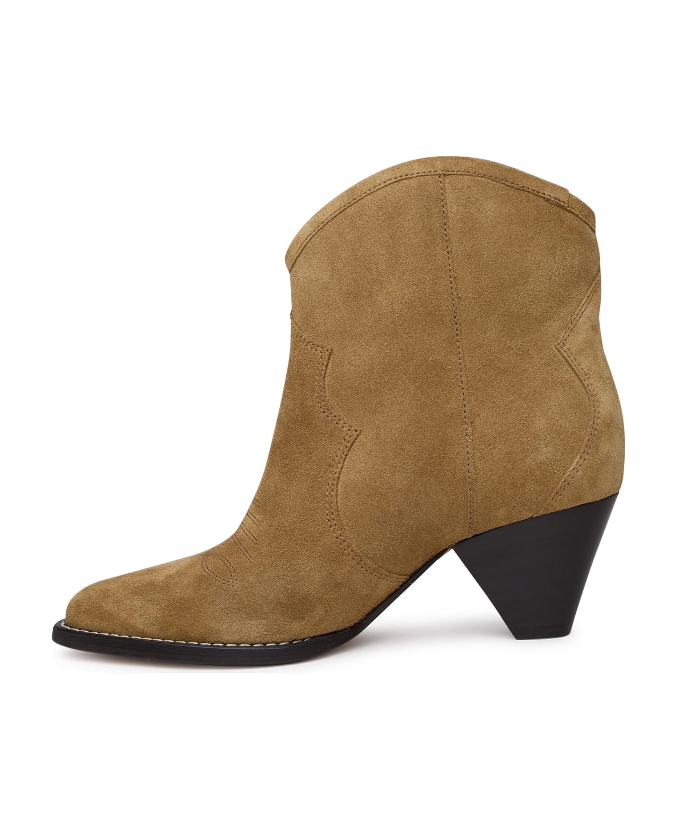 Isabel Marant Darizo Suede Ankle Boots - Brown