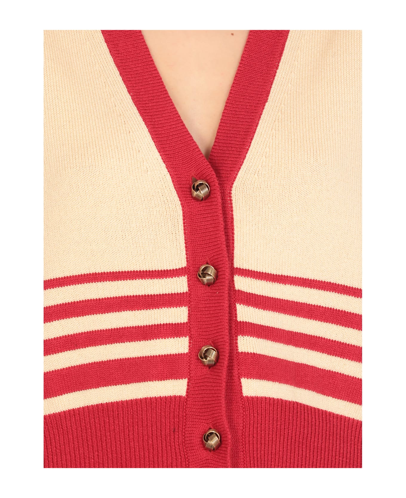 Golden Goose Nico Cardigan - Beige