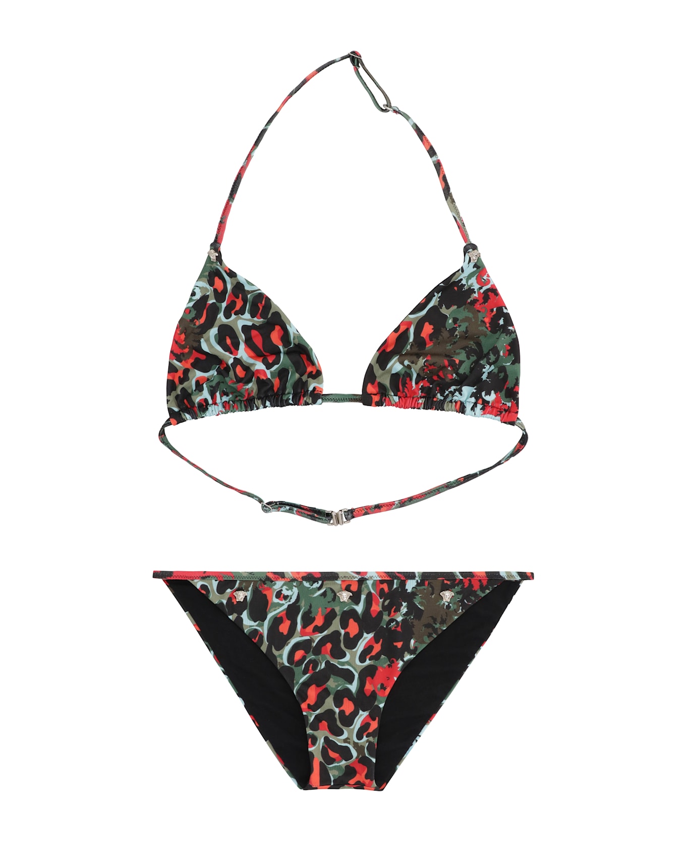 Young Versace Printed Bikini - Multicolor