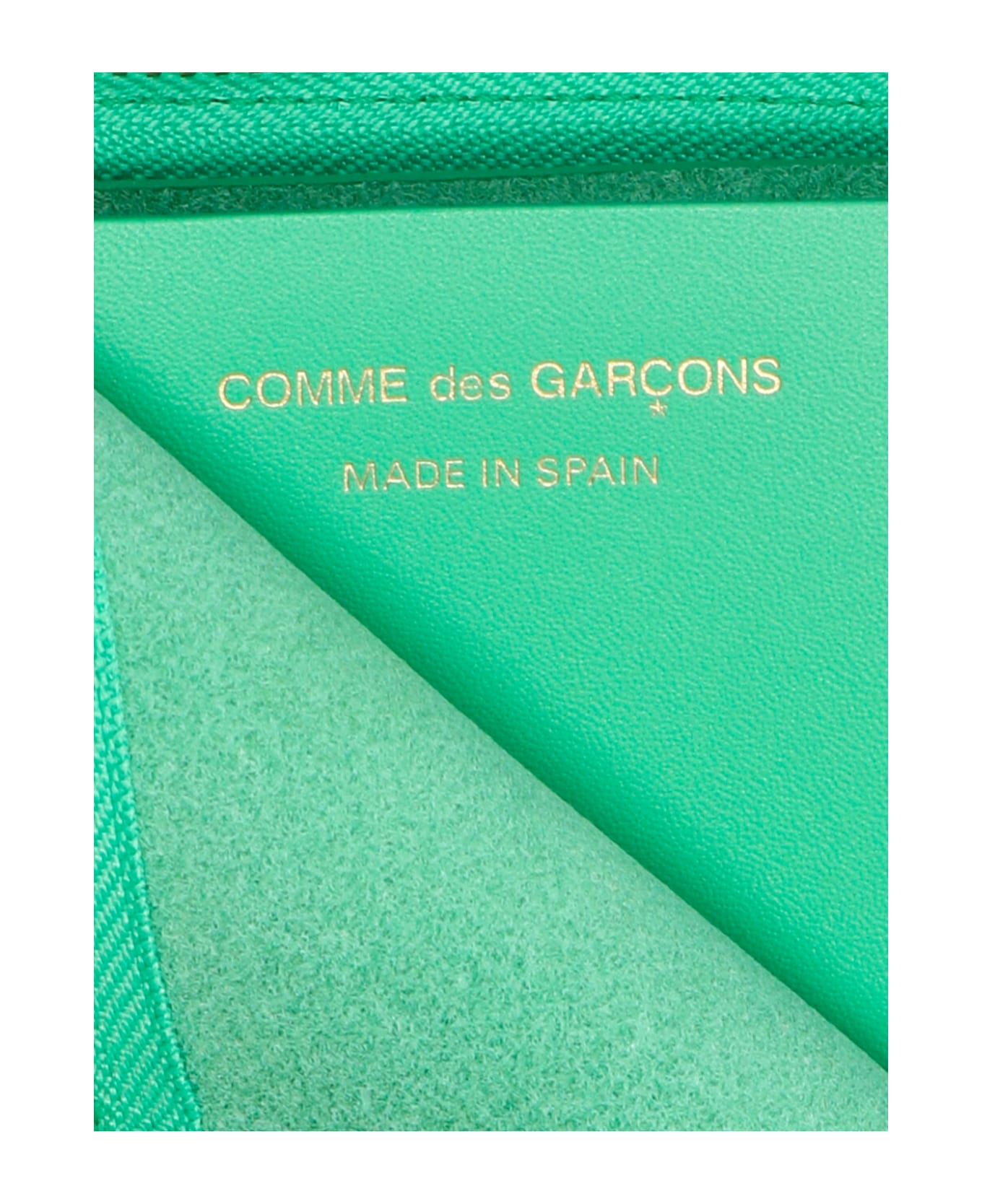 Comme des Garçons Wallet 'classic Leather Line' Wallet - Green