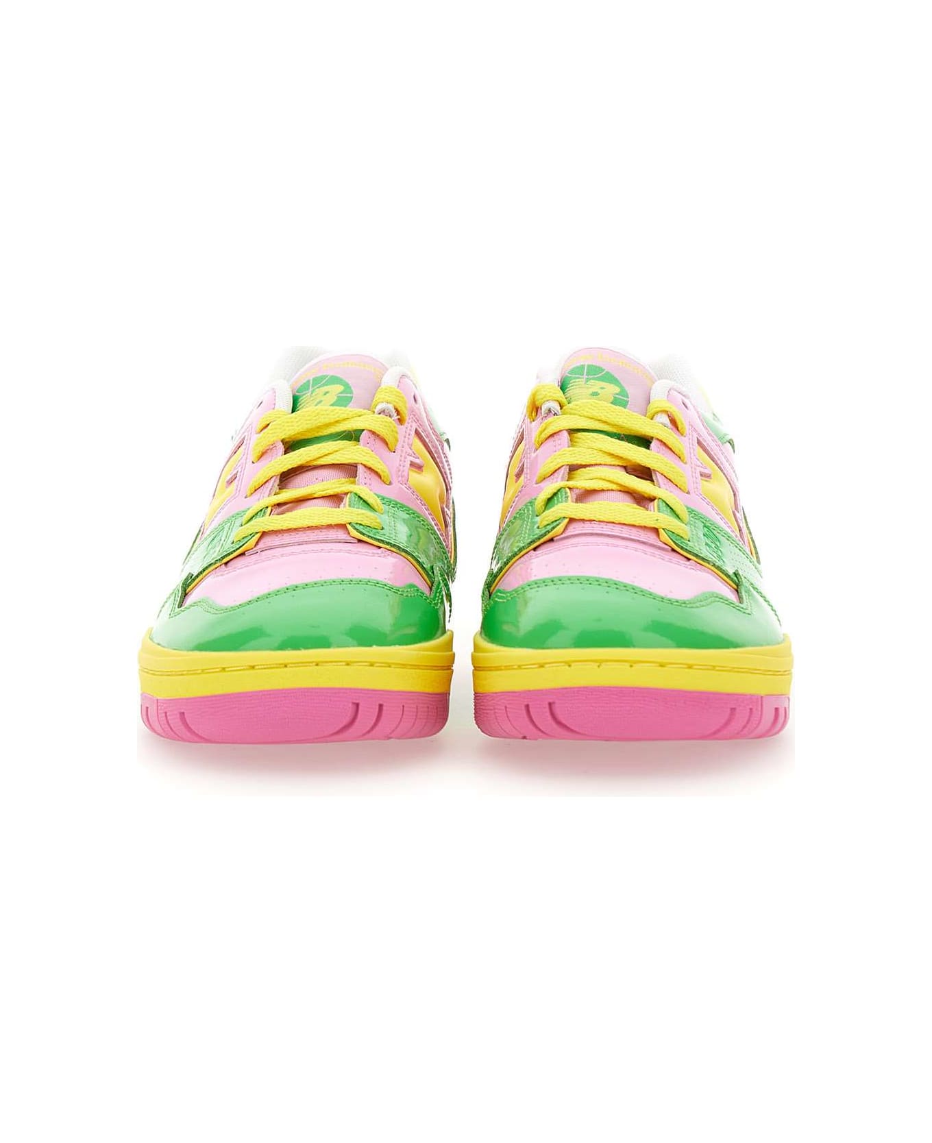 New Balance "bb550" Sneakers - Pink-green-lime スニーカー