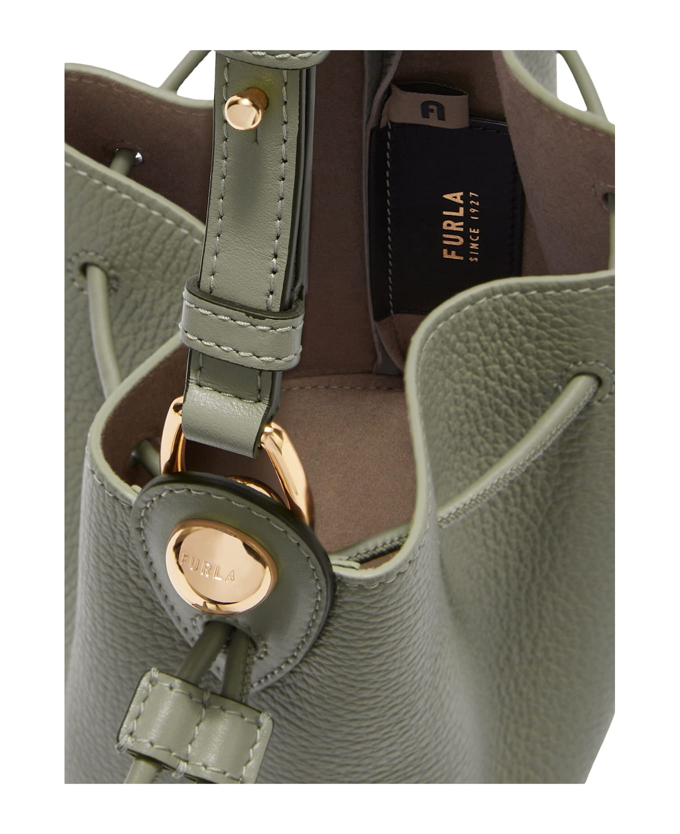 Furla Sfera Mini Bucket Bag - Agave