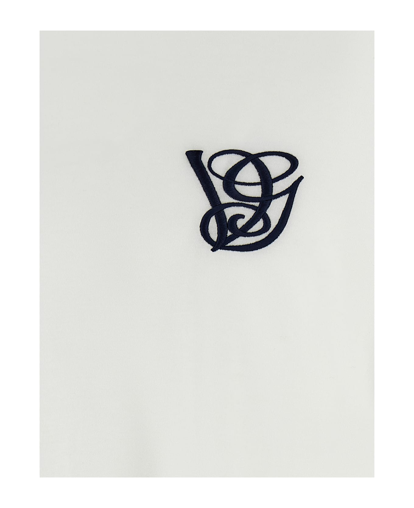 Valentino Garavani Logo Embroidery T-shirt - White