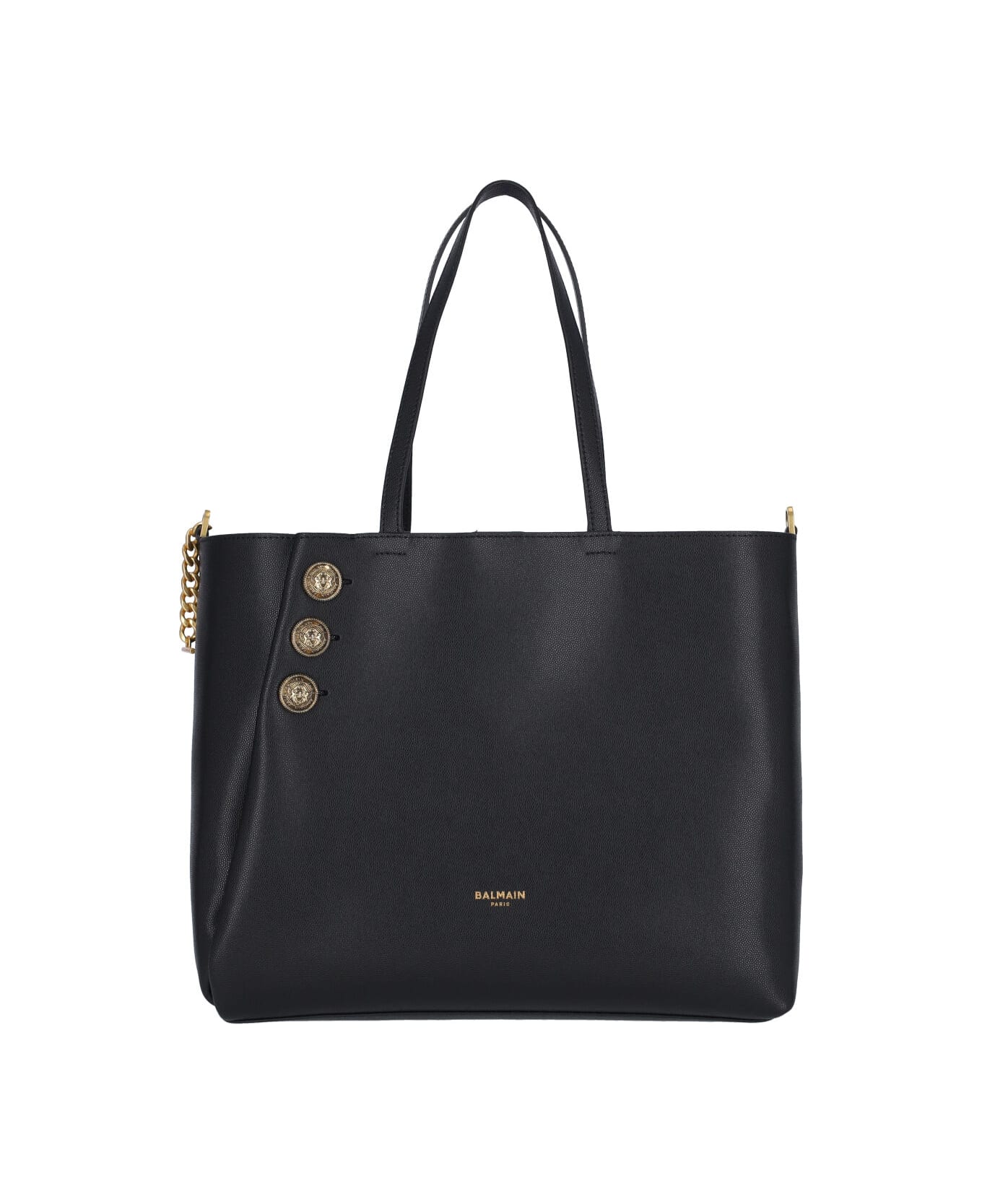 Balmain 
emblema
 Tote Bag - Black