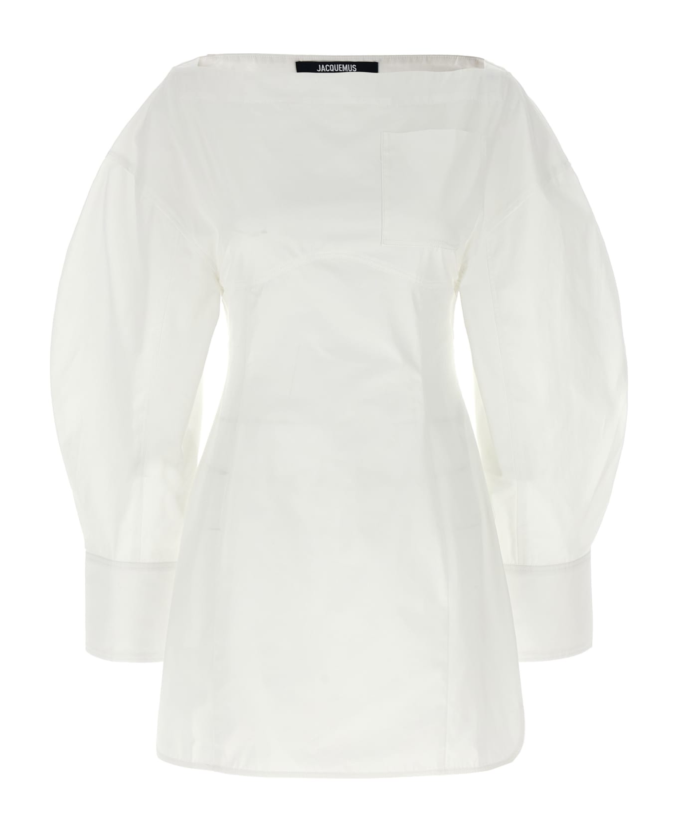 Jacquemus 'la Robe Chemise Casaco' Dress - White