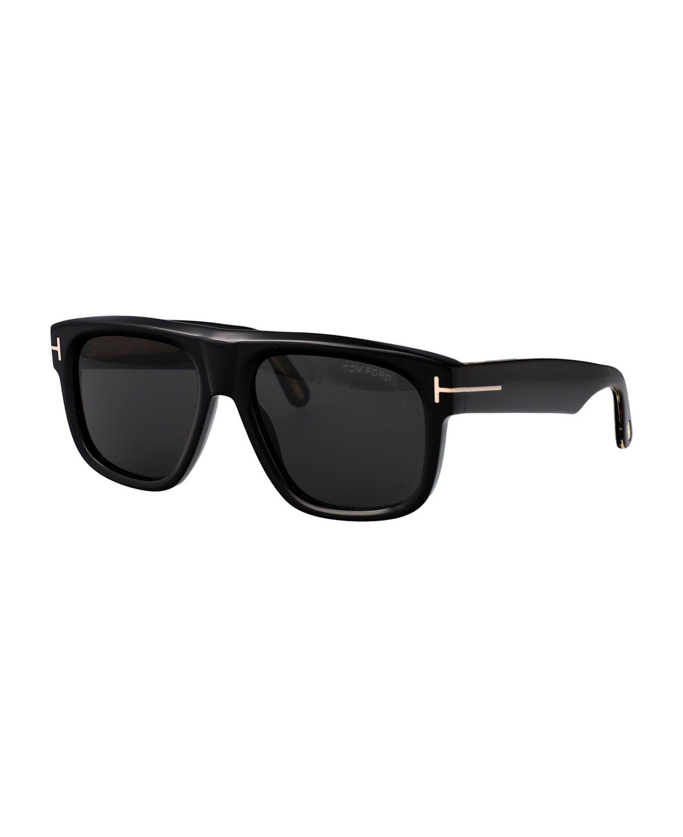 Tom Ford Eyewear Ft1201 Sunglasses - nero lucido / fumo