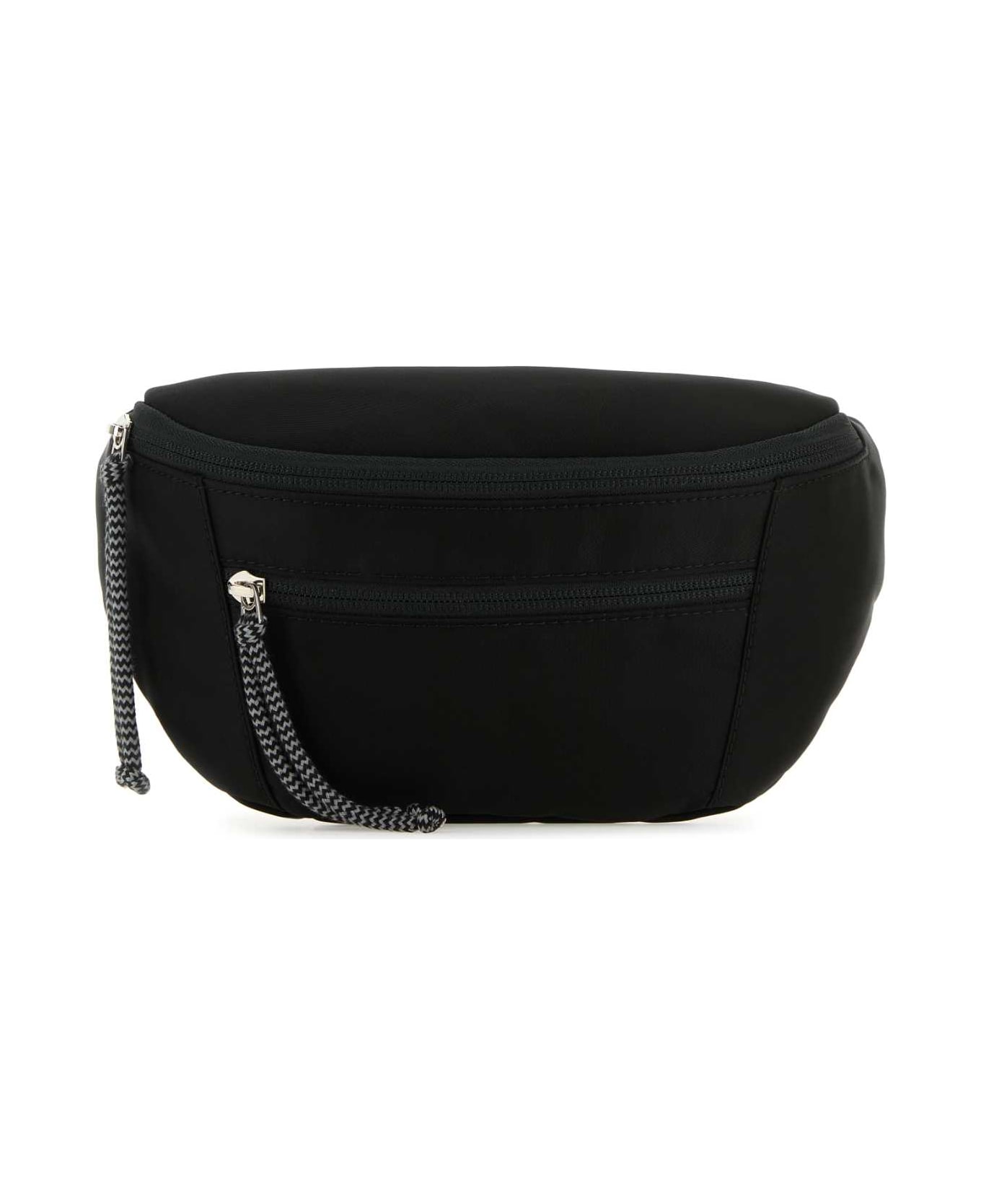 Lanvin Black Nylon Curb Belt Bag - Black ベルトバッグ