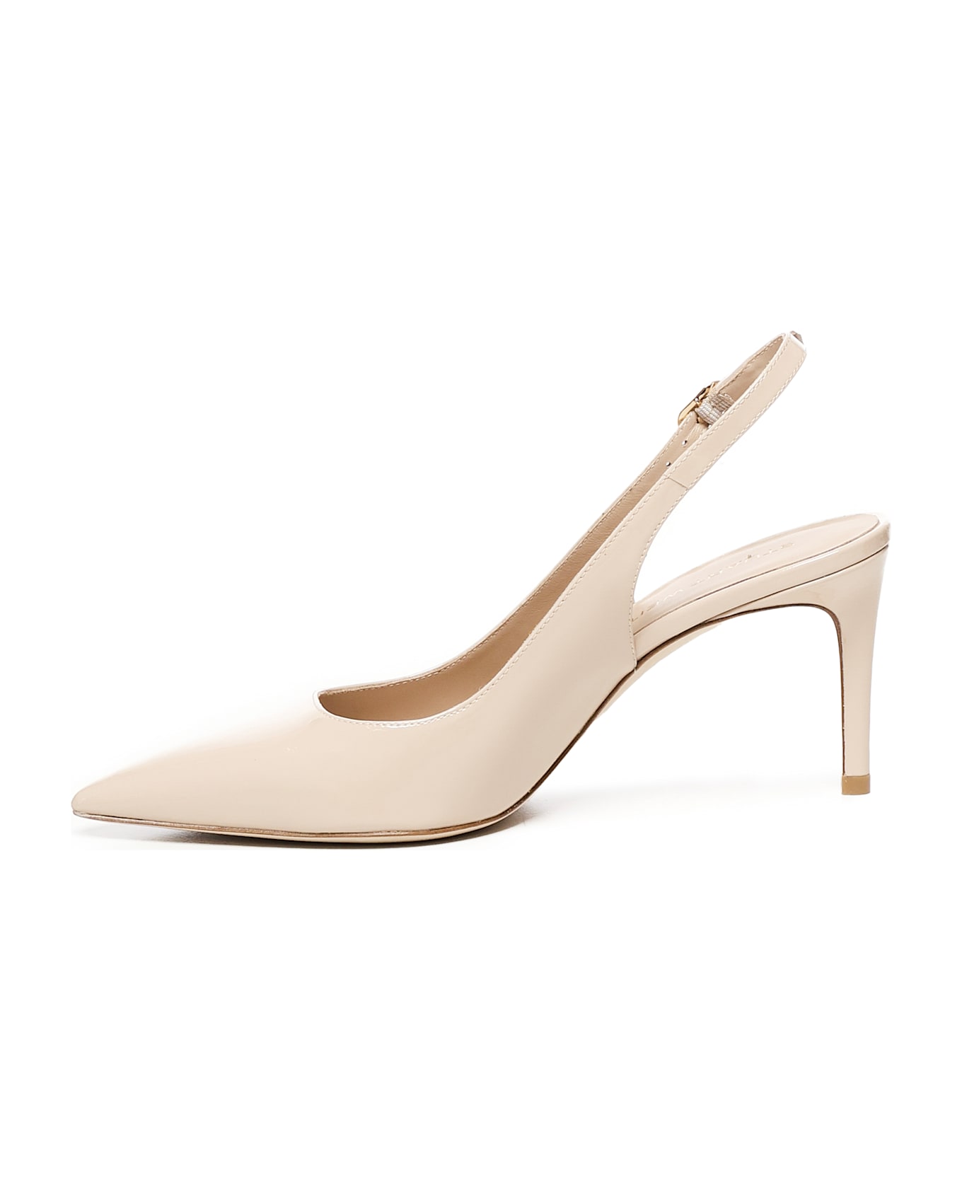 Stuart Weitzman Power Slingback Pumps - Barely Beige