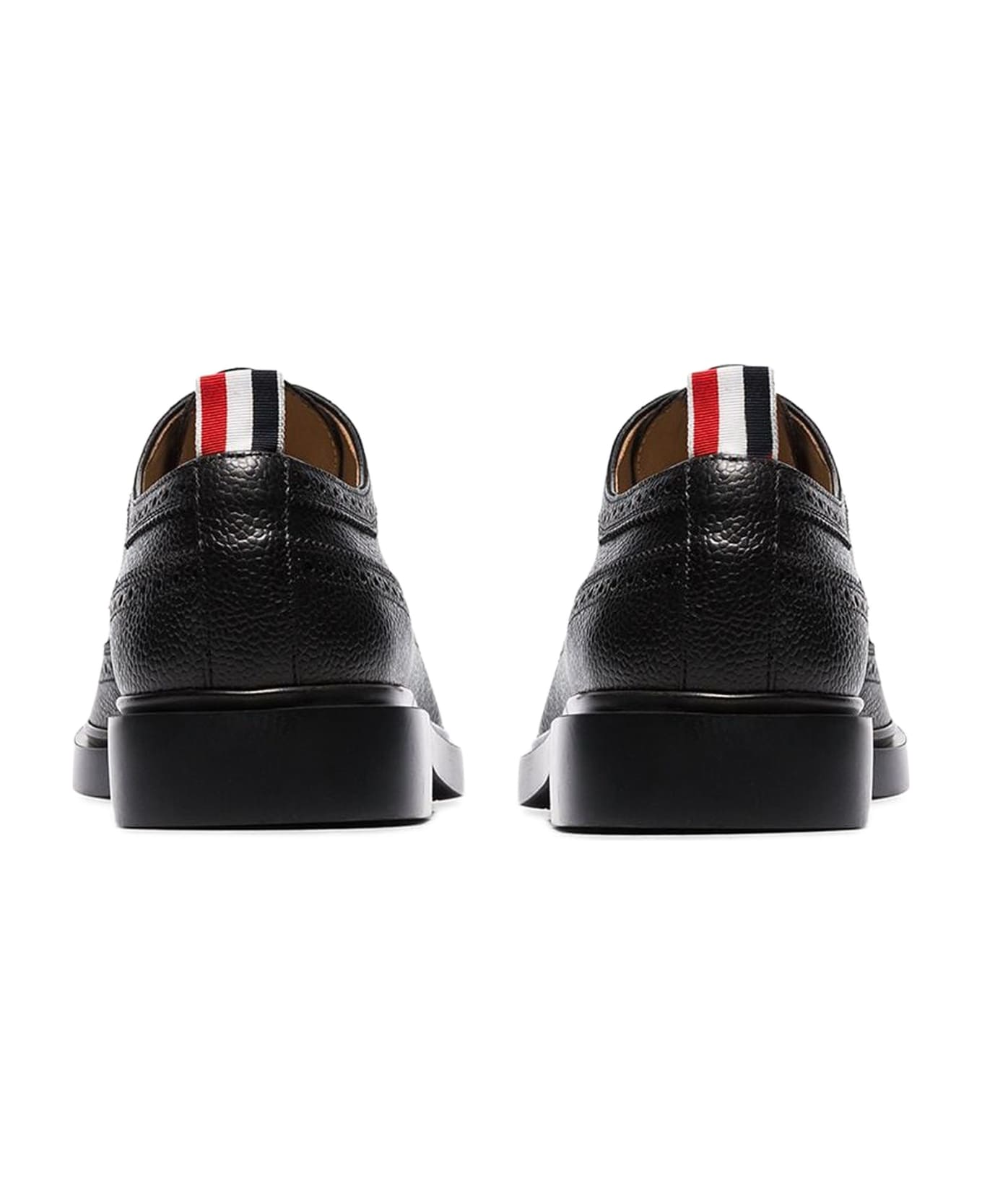 Thom Browne Long Wing Brogue Lace Up - Black レースアップシューズ