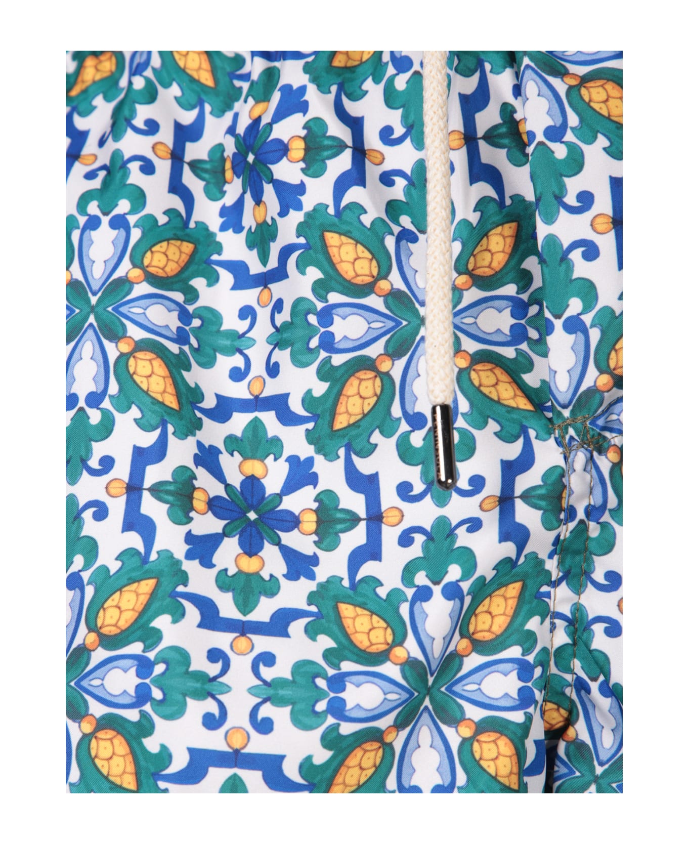 Peninsula Swimwear Floral Print Blue Boxer Swim Shorts - Blue 水着