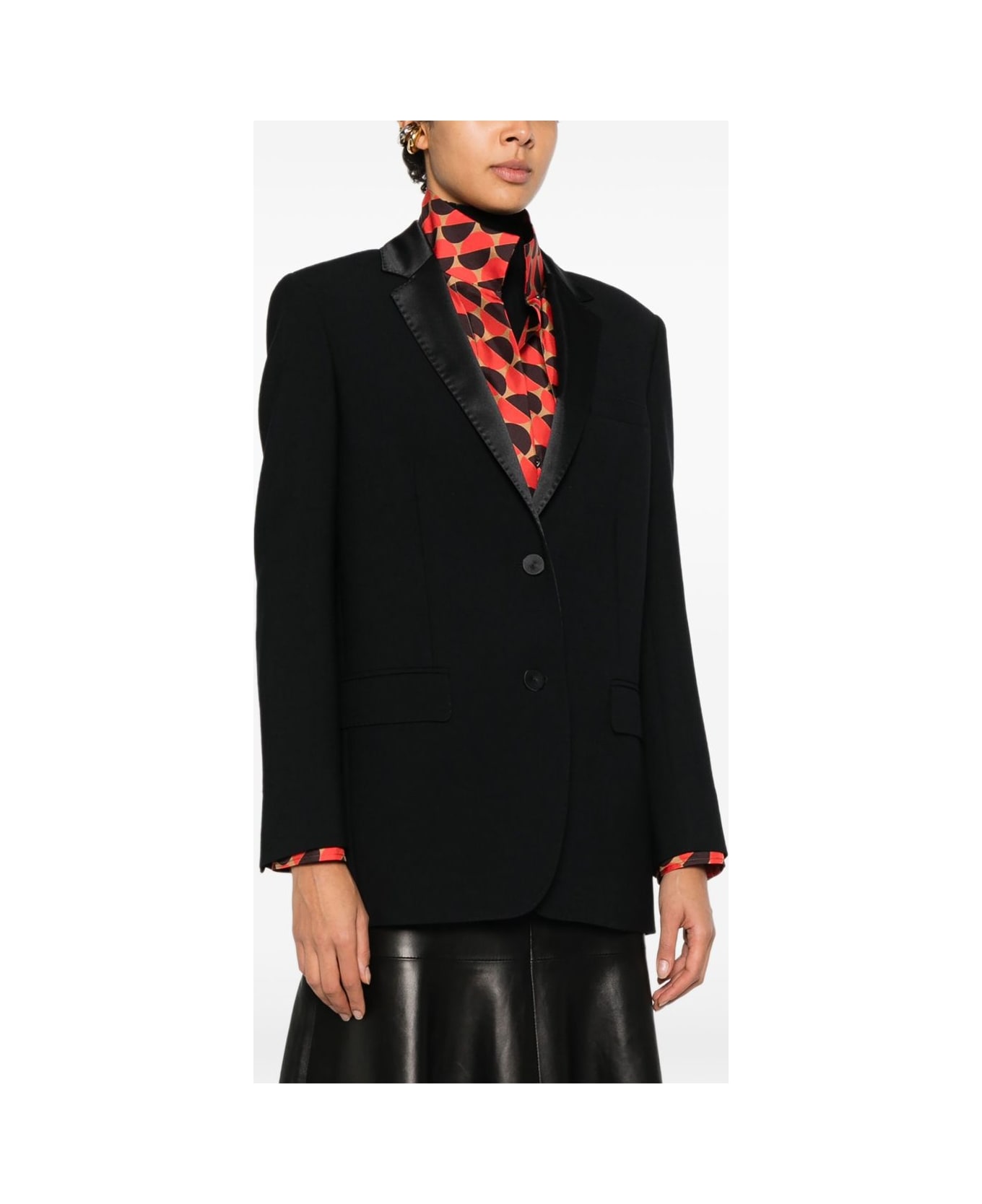 Alberto Biani Single-breasted Blazer - Black