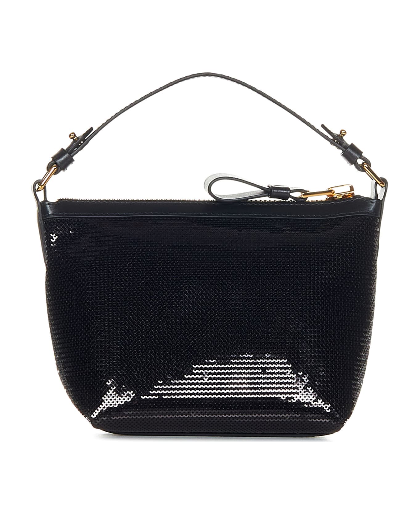 Tom Ford Label Small Handbag - Black