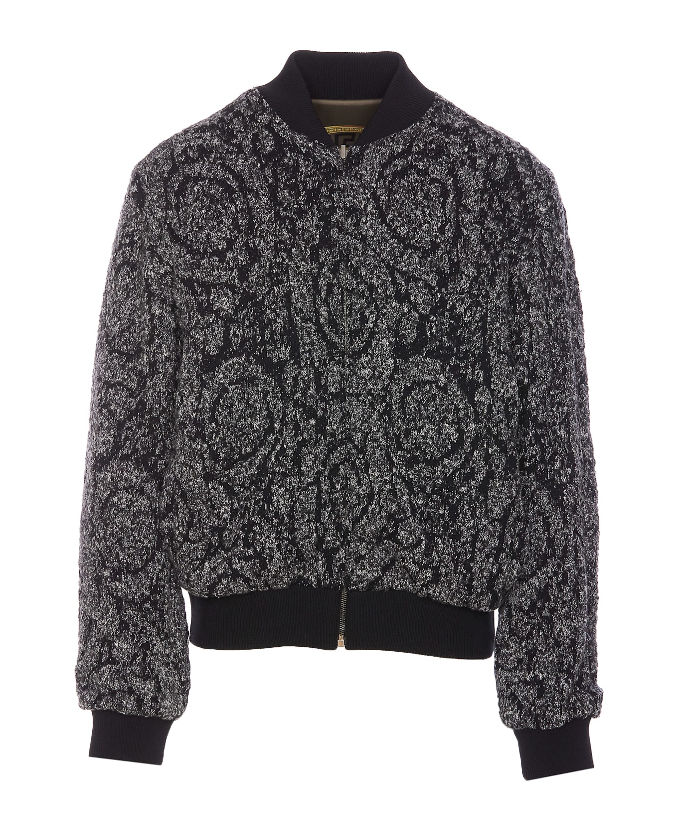 Versace La Coupe Des Dieux Reversible Jacket - Black