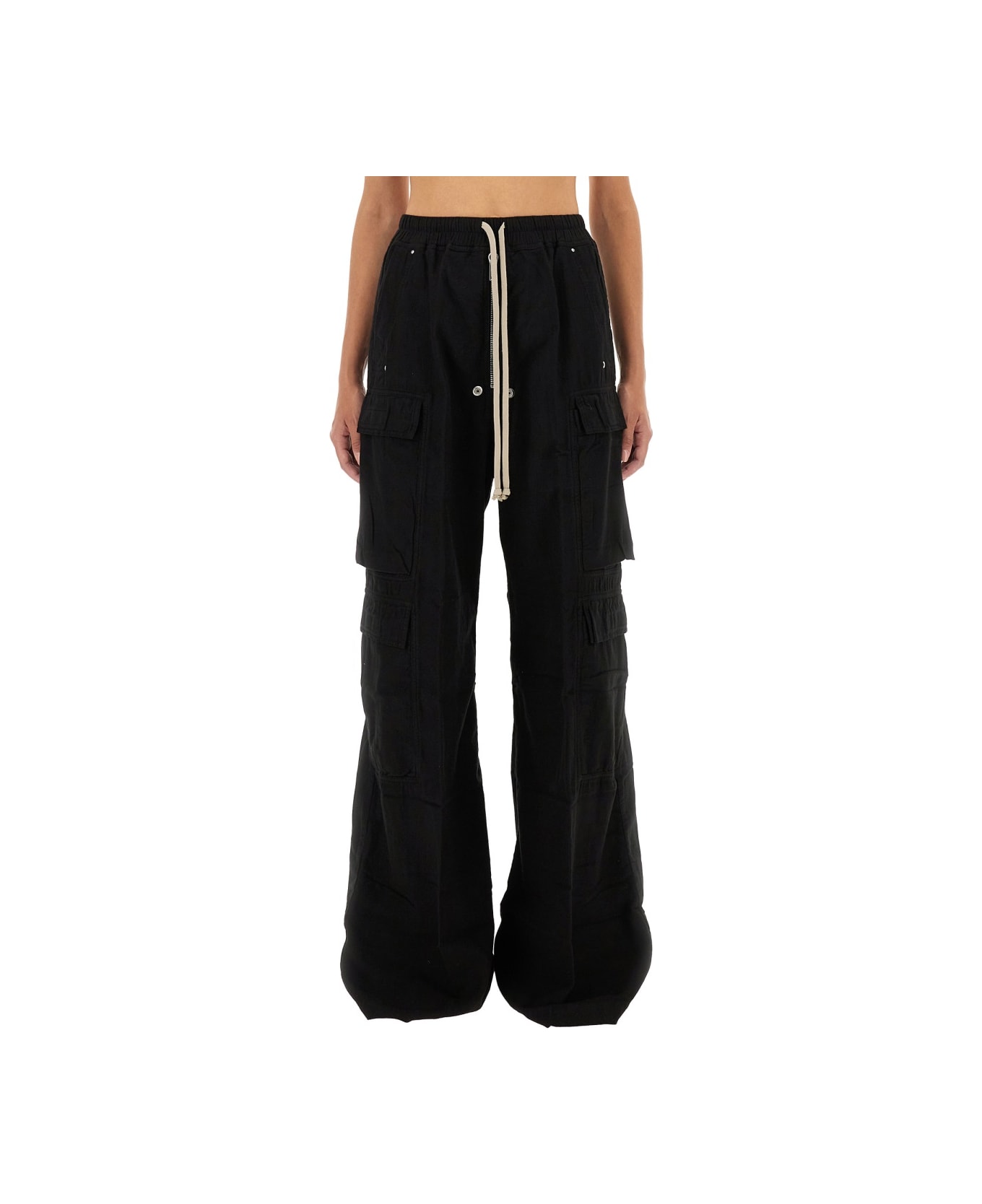 DRKSHDW "double Cargo Jumbo Belas" Pants - BLACK ボトムス