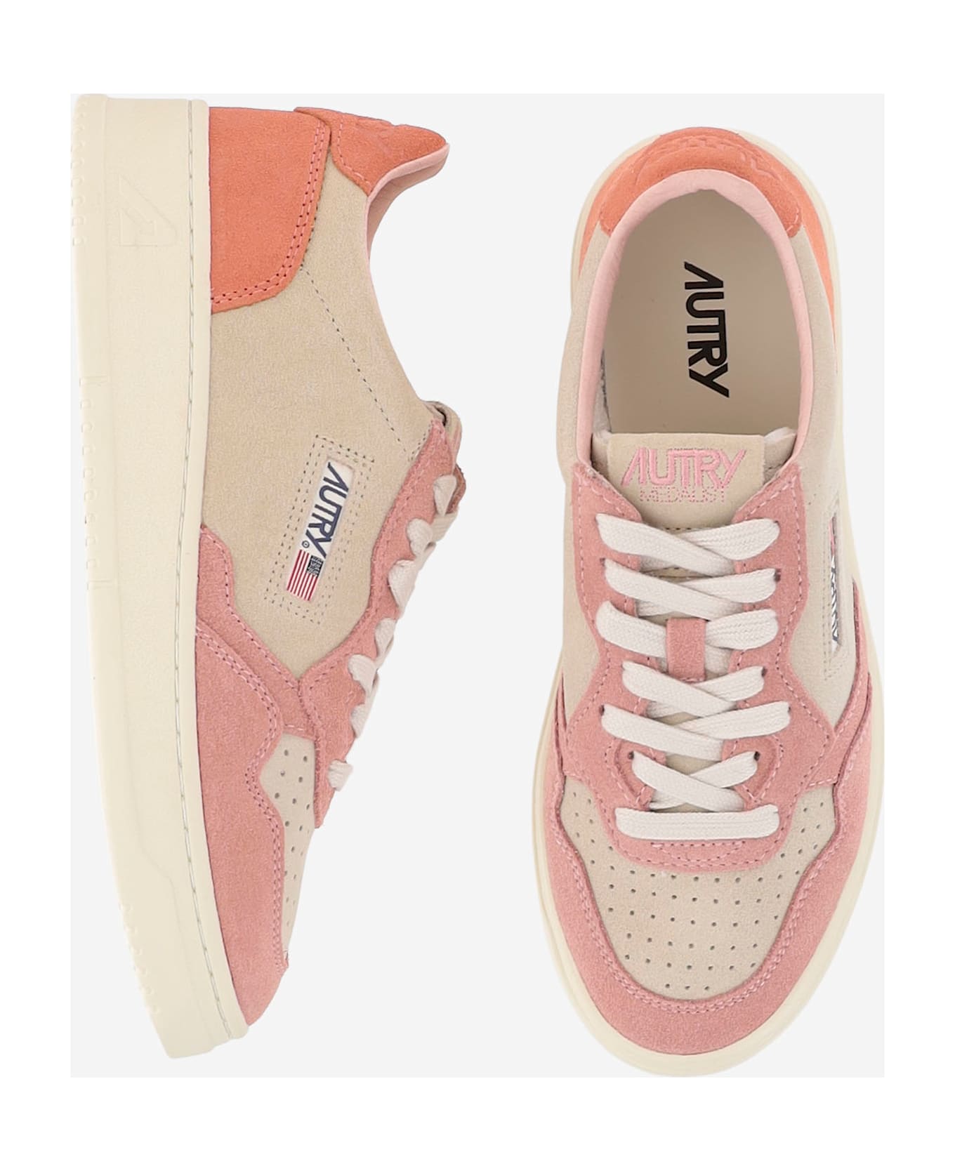 Autry Medalist Low Sneakers - Red