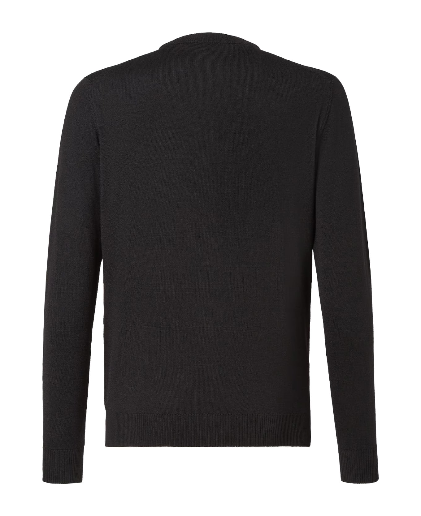 Fendi Virgin Wool Sweater - Black
