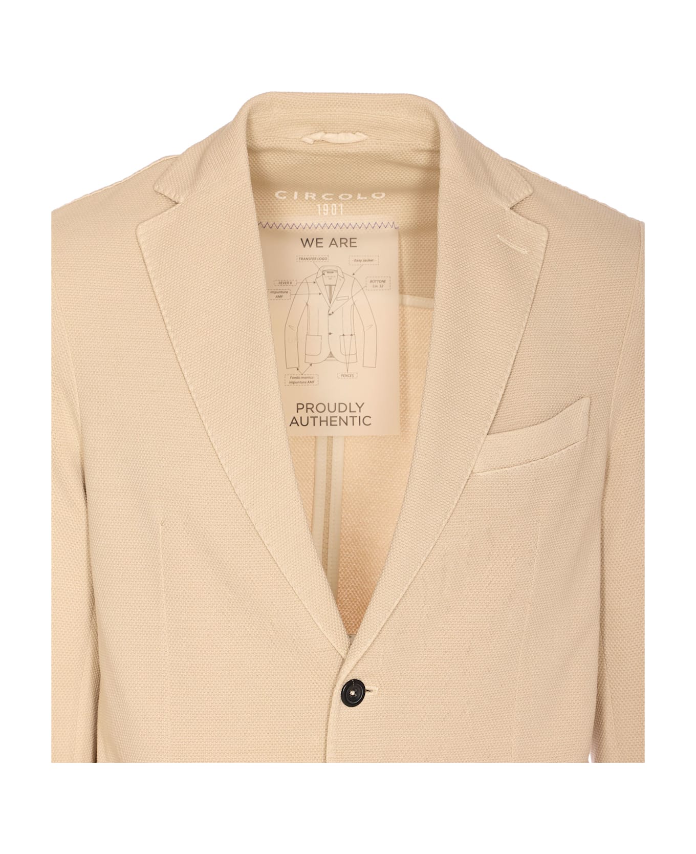 Circolo 1901 Oxford Jacket - Beige