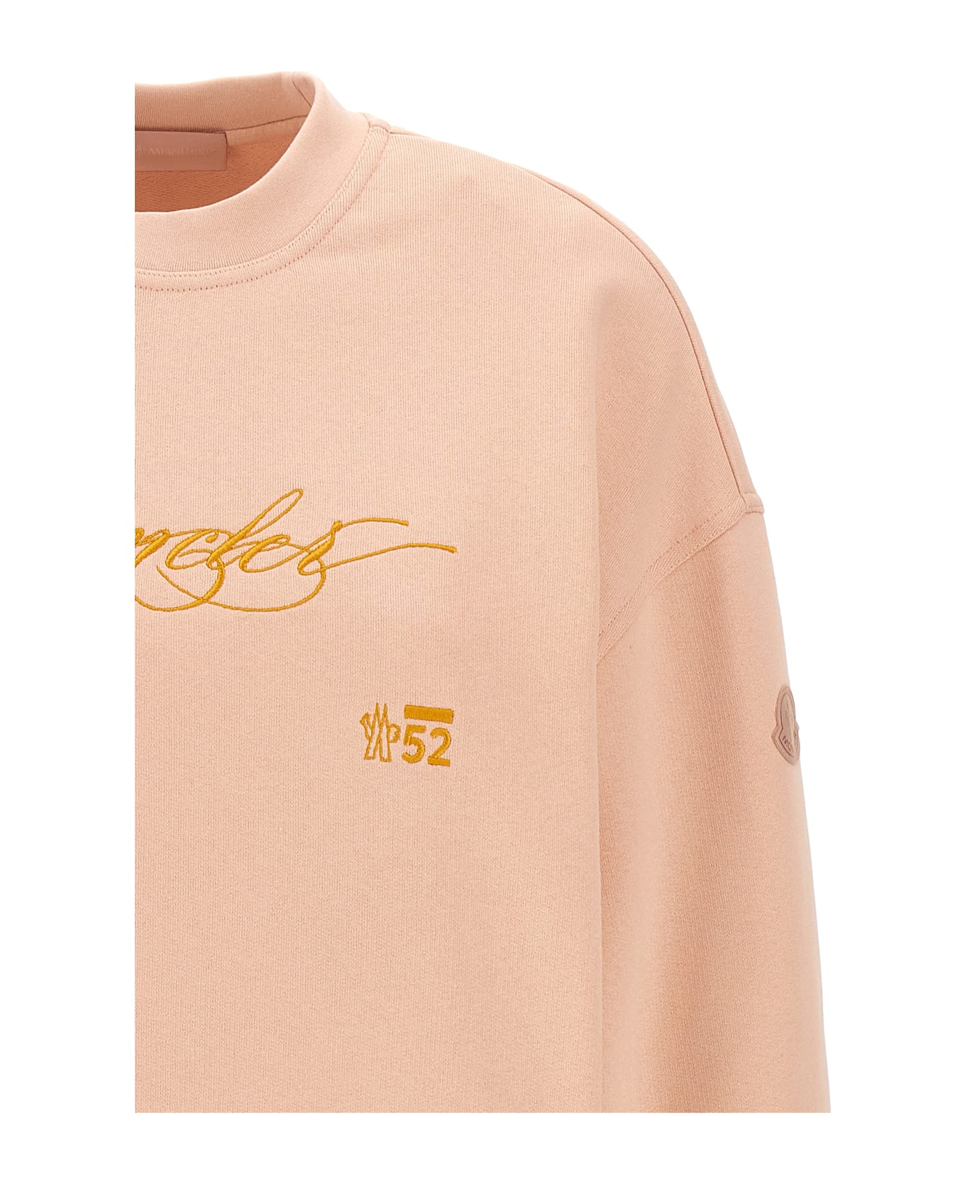 Moncler Embroidery Sweatshirt - Pink