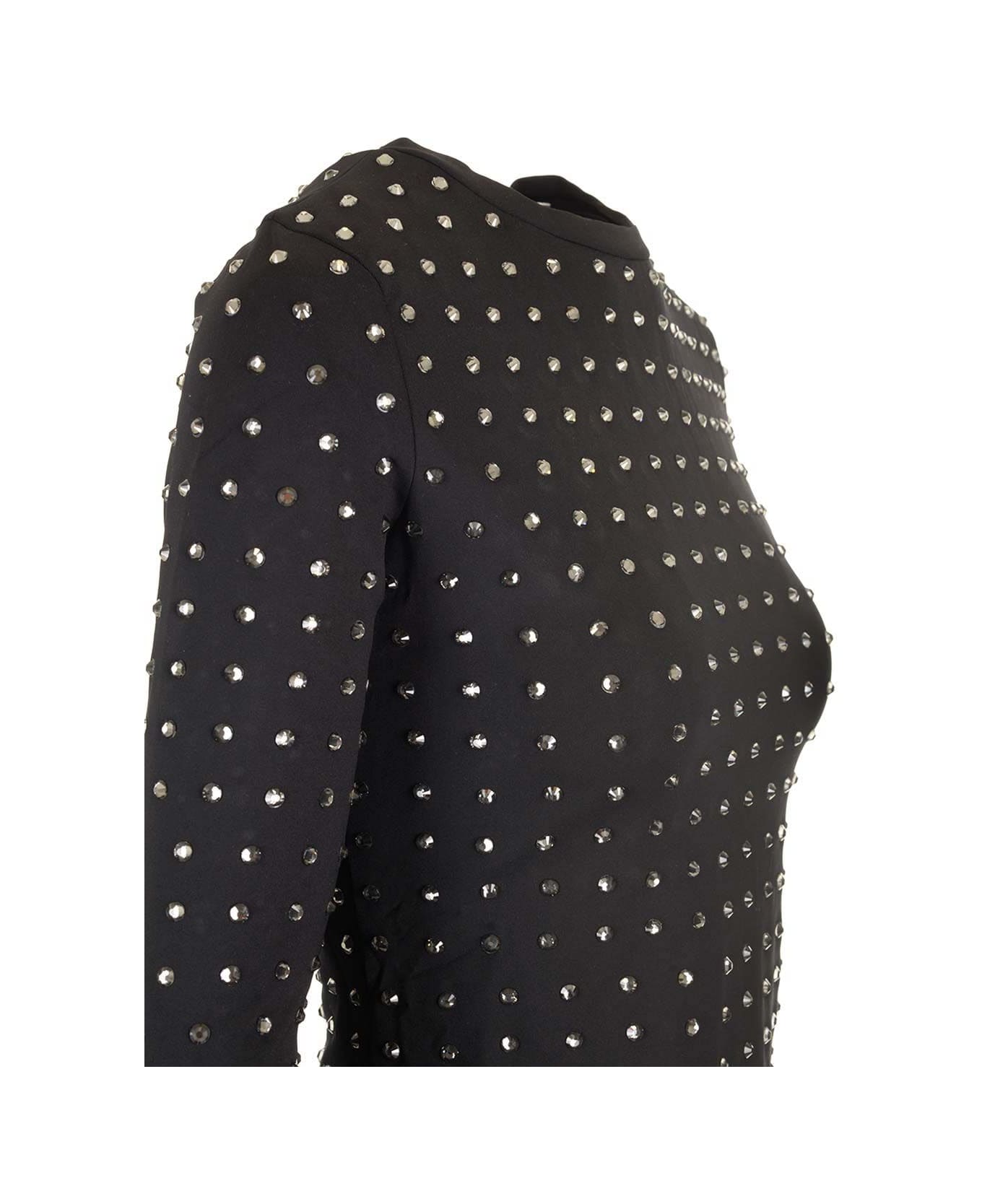 SportMax 
negus
 Long Sleeve T-shirt - BLACK