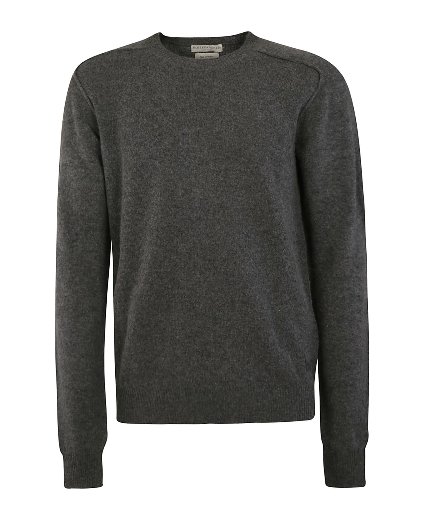 Bottega Veneta Round Neck Sweater - Medium Grey