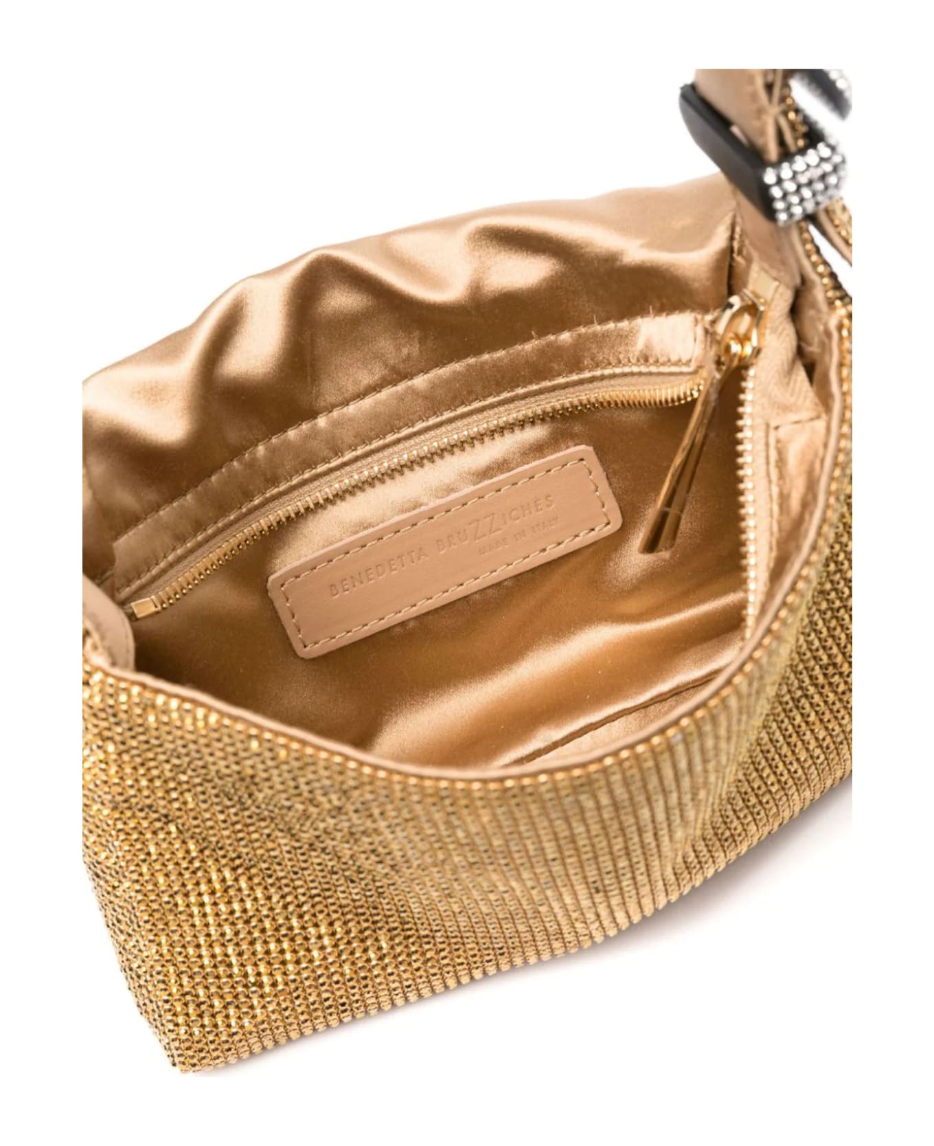 Benedetta Bruzziches Gold Vitty La Mignon Shoulder Bag - Golden