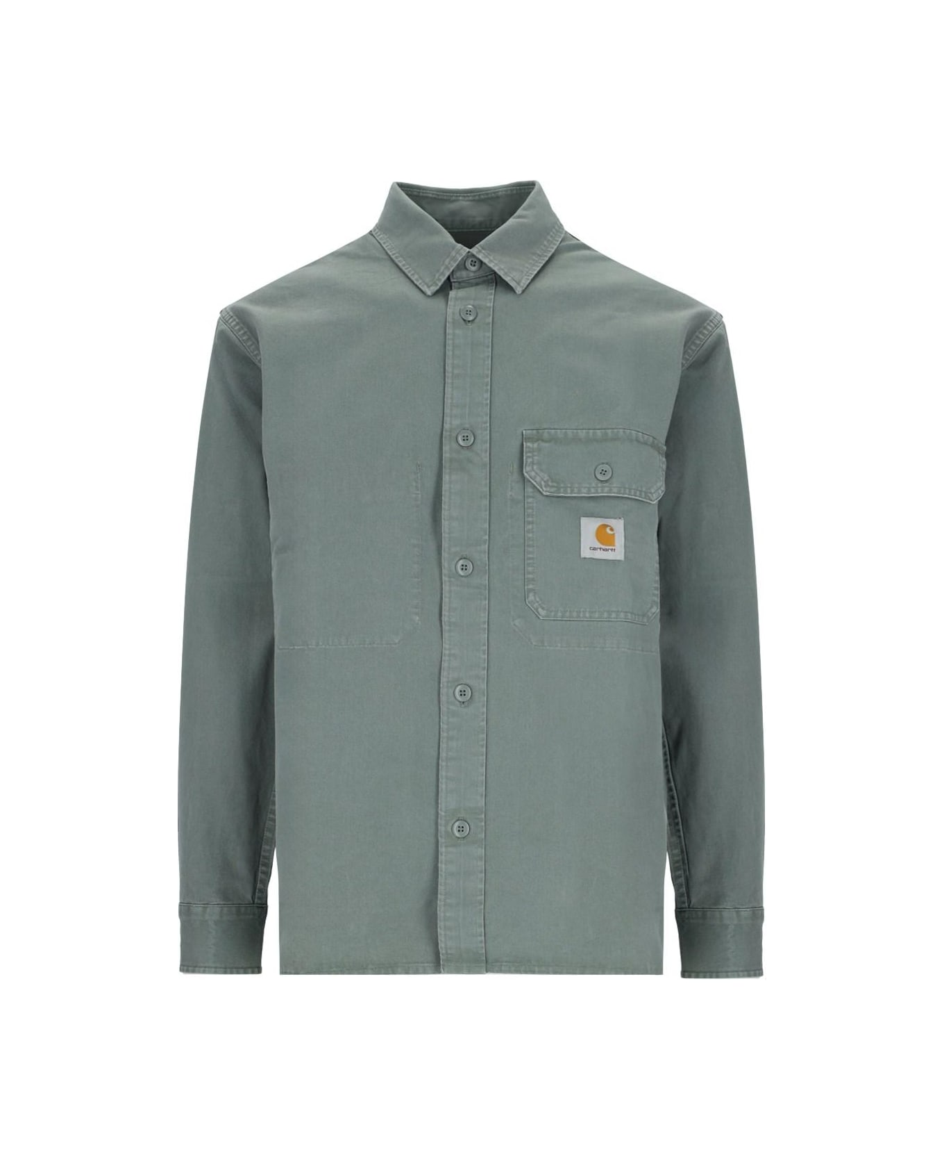 Carhartt 'reno' Shirt Jacket - Verde シャツ