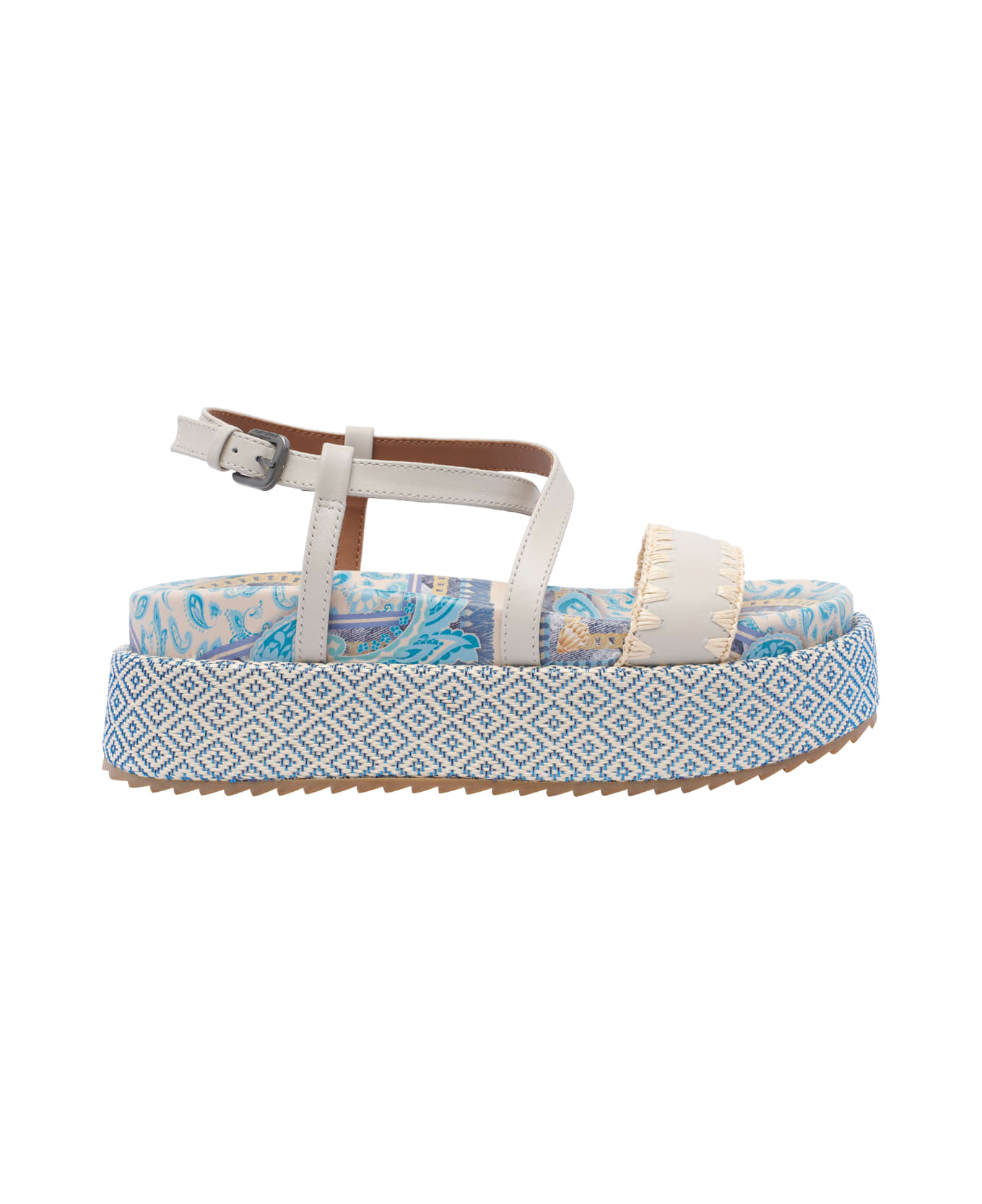 Kurt Geiger Chelsea Flatform Sandals - Blue