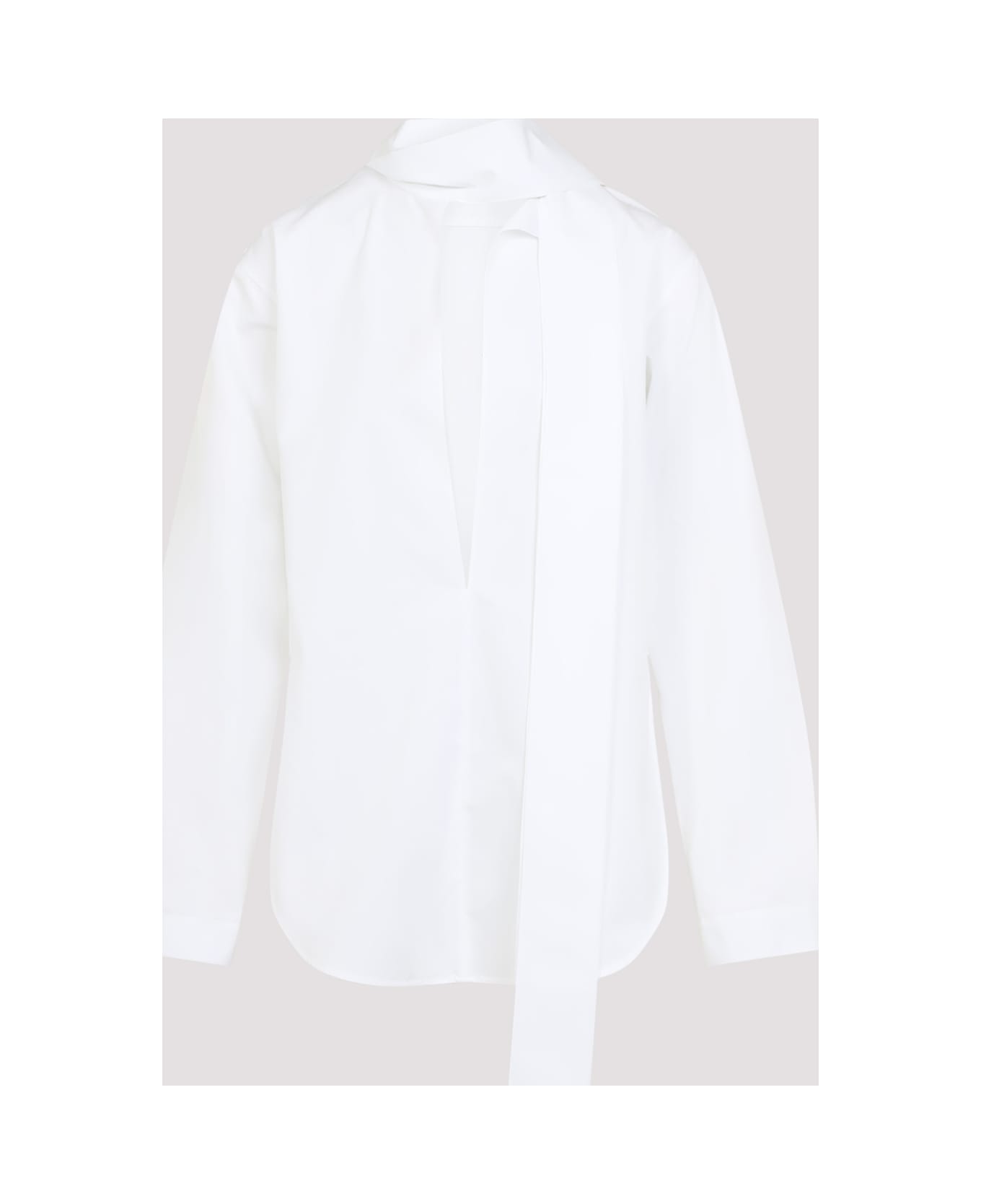Alaia Alaïa Scarf Blouse - Blanc