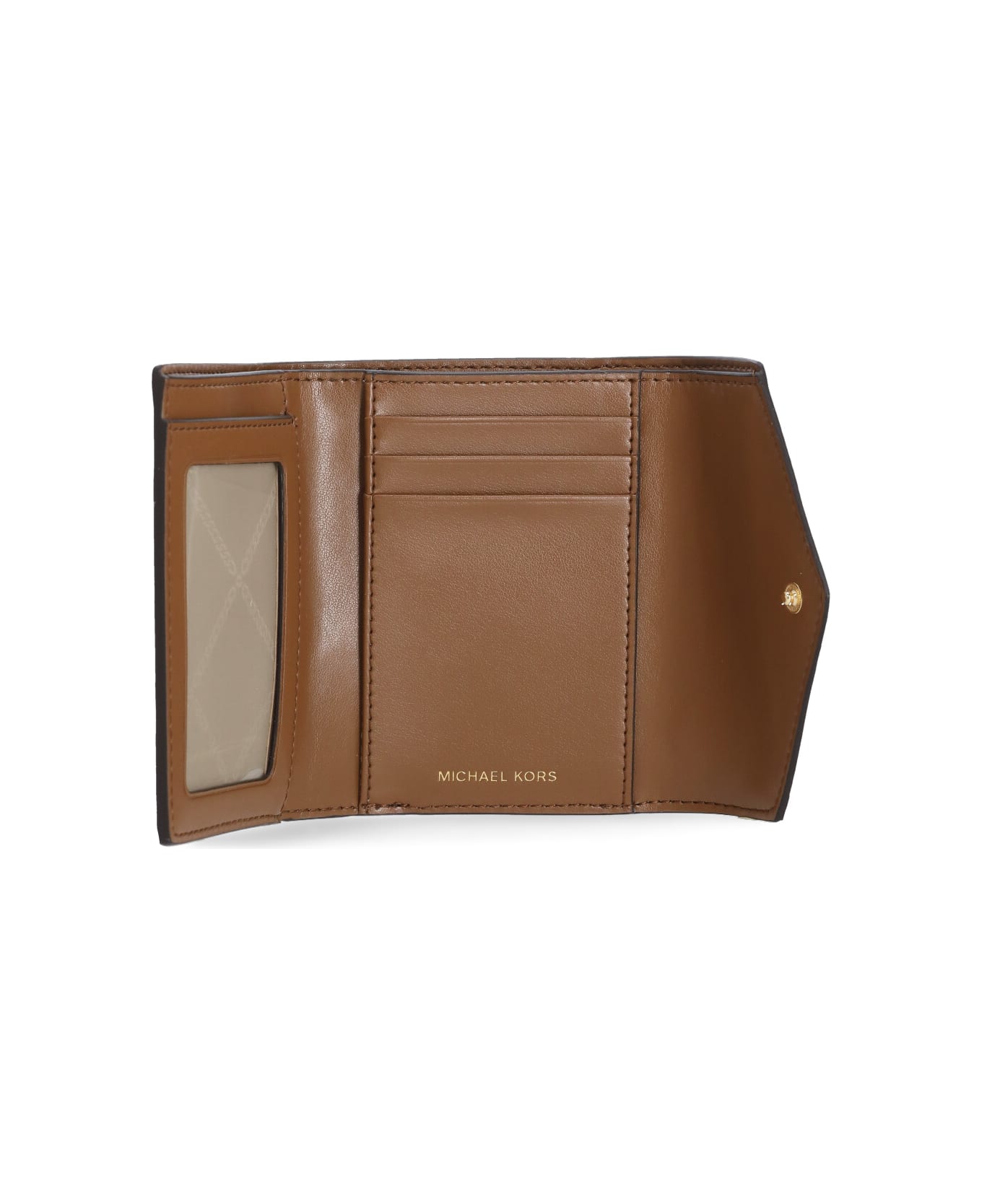 Michael Michael Kors Carmen Wallet In Brown